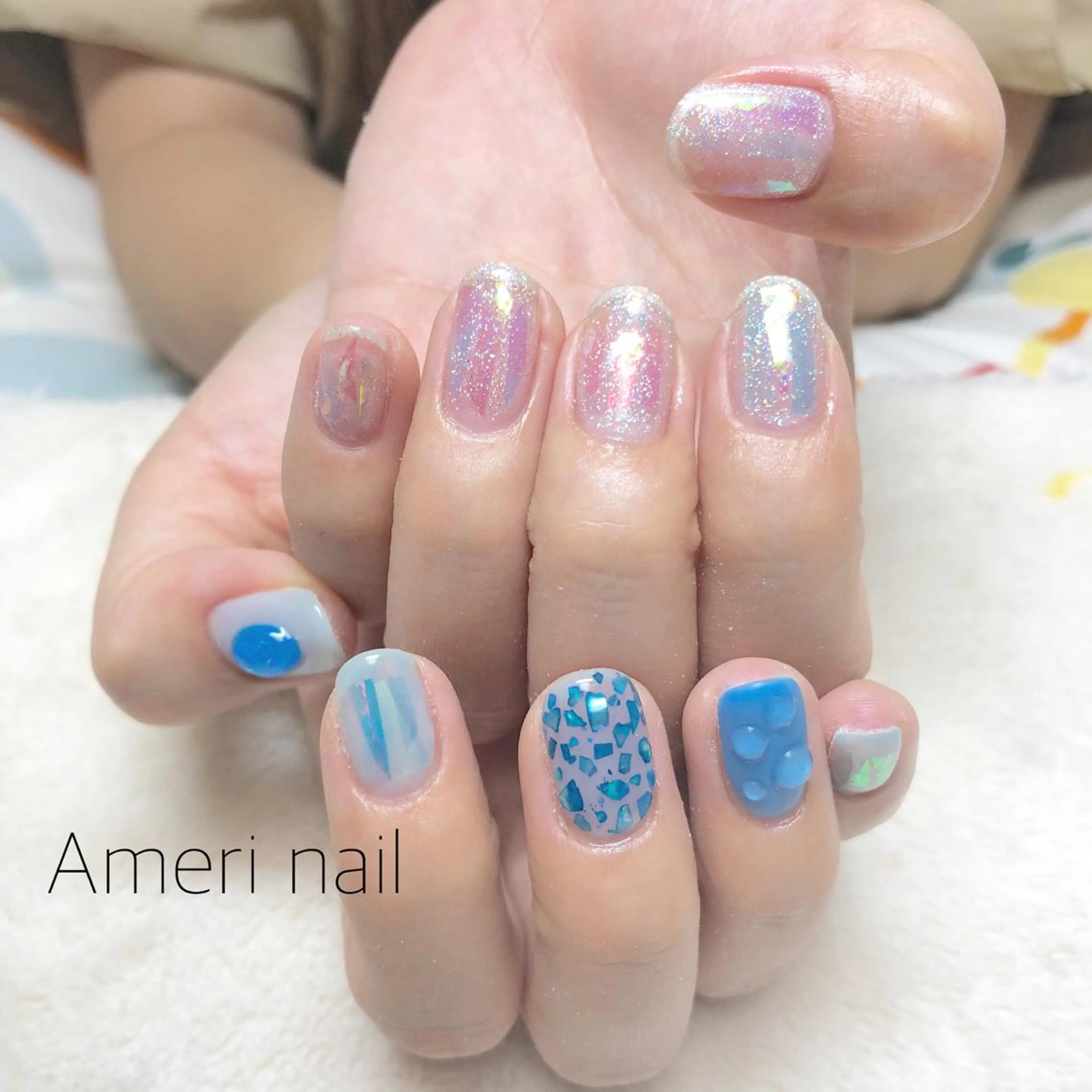ネイル ハンドネイル Ameri nail /UKIのネイルデザイン