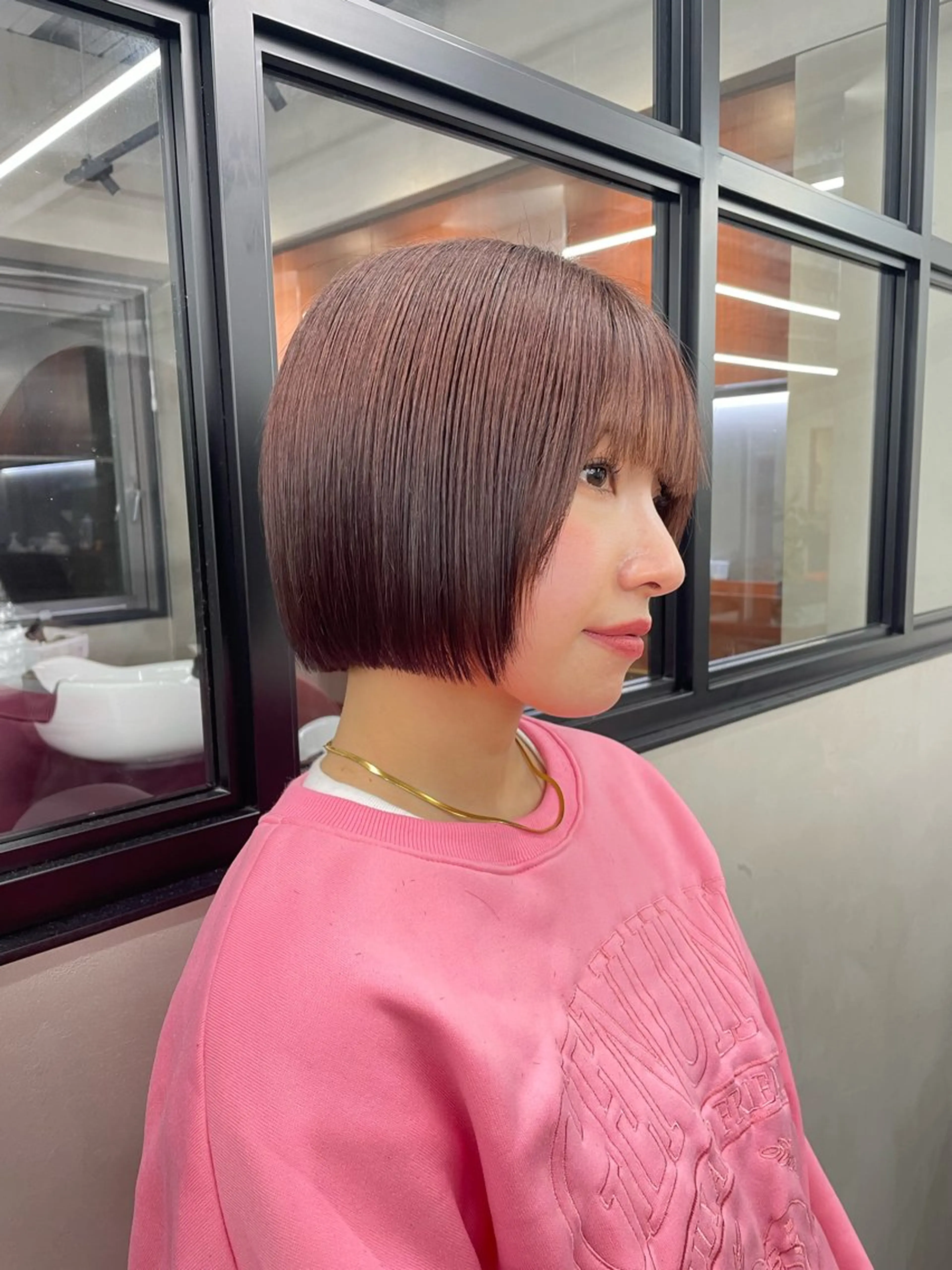 ショート カラー 似合わせカット/ ハイトーン/aoiのヘアスタイル