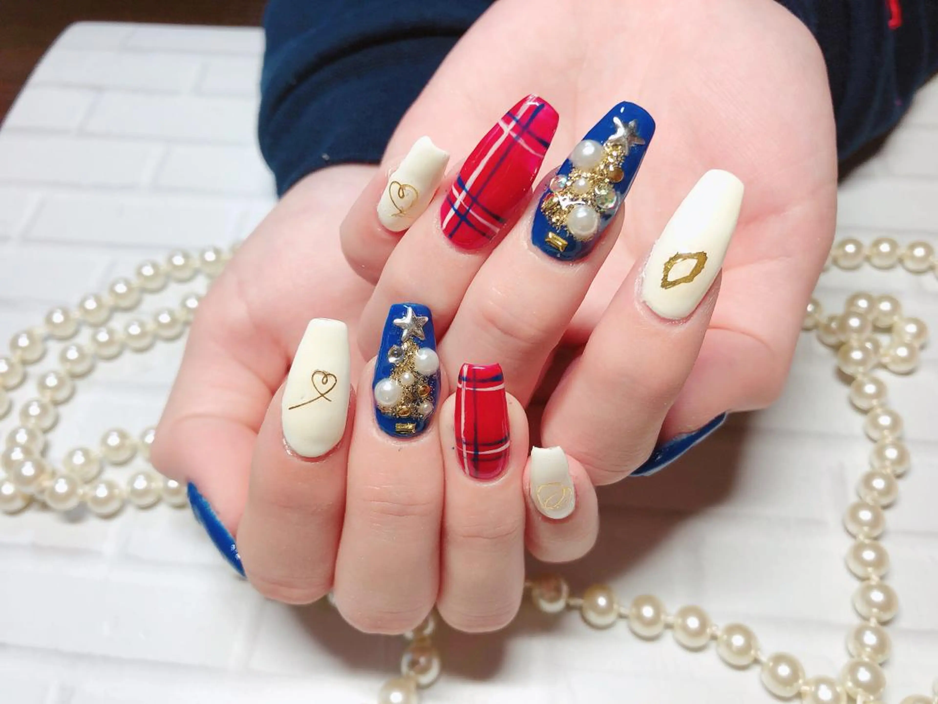 ネイル 冬ネイル クリスマス ネイルサロン HARRYS所属・ネイル･脱毛サロン HARRYSのエステ・リラクイメージ