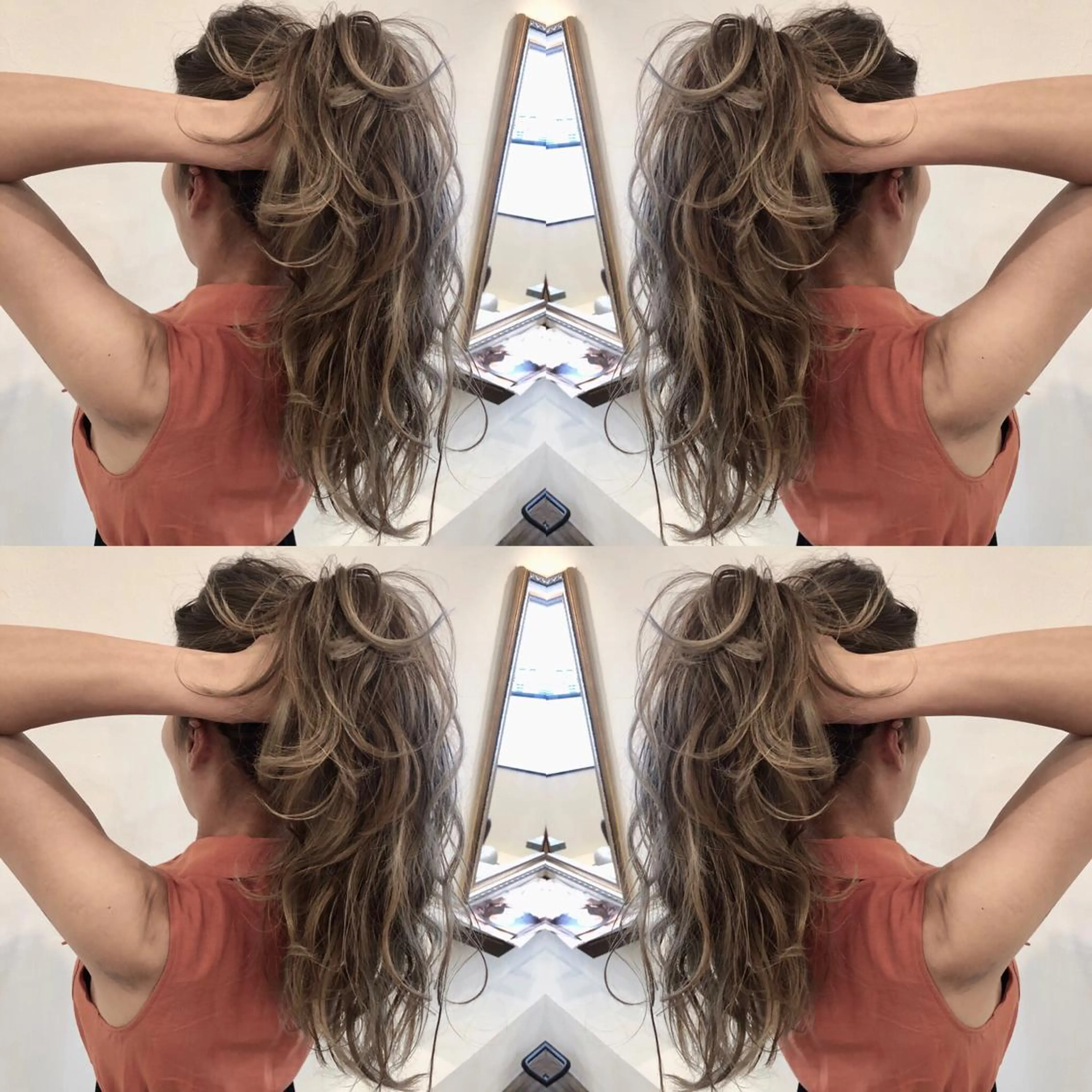 ロング カラー ヘアカラー Hair make VERDA所属・宮下 耕平のヘアスタイル