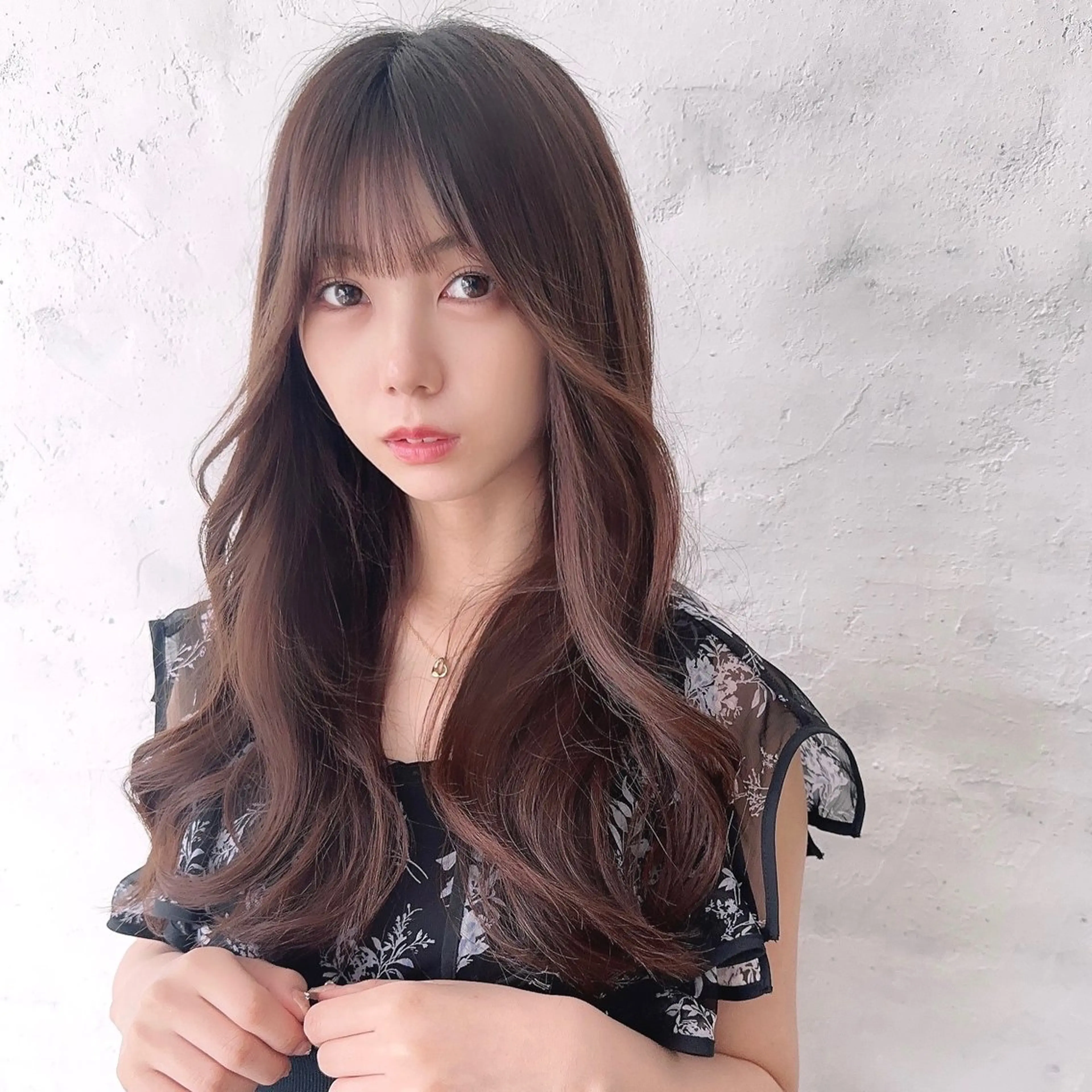 ロング カラー ✨️美髪矯正×似合わ せ艶カラー✨藤田透のヘアスタイル