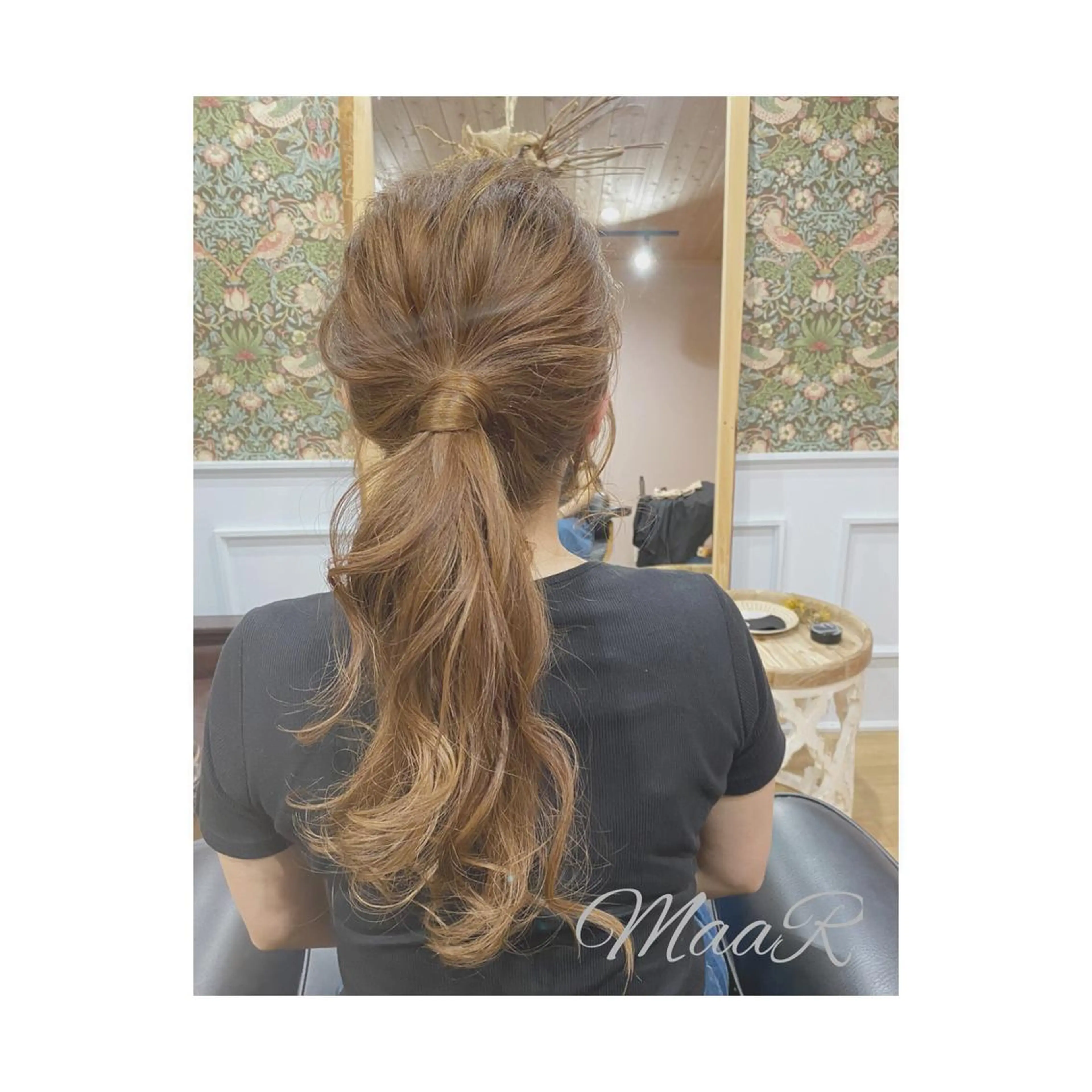 ロング カラー MaaR所属・Asuka Mabuchiのヘアスタイル