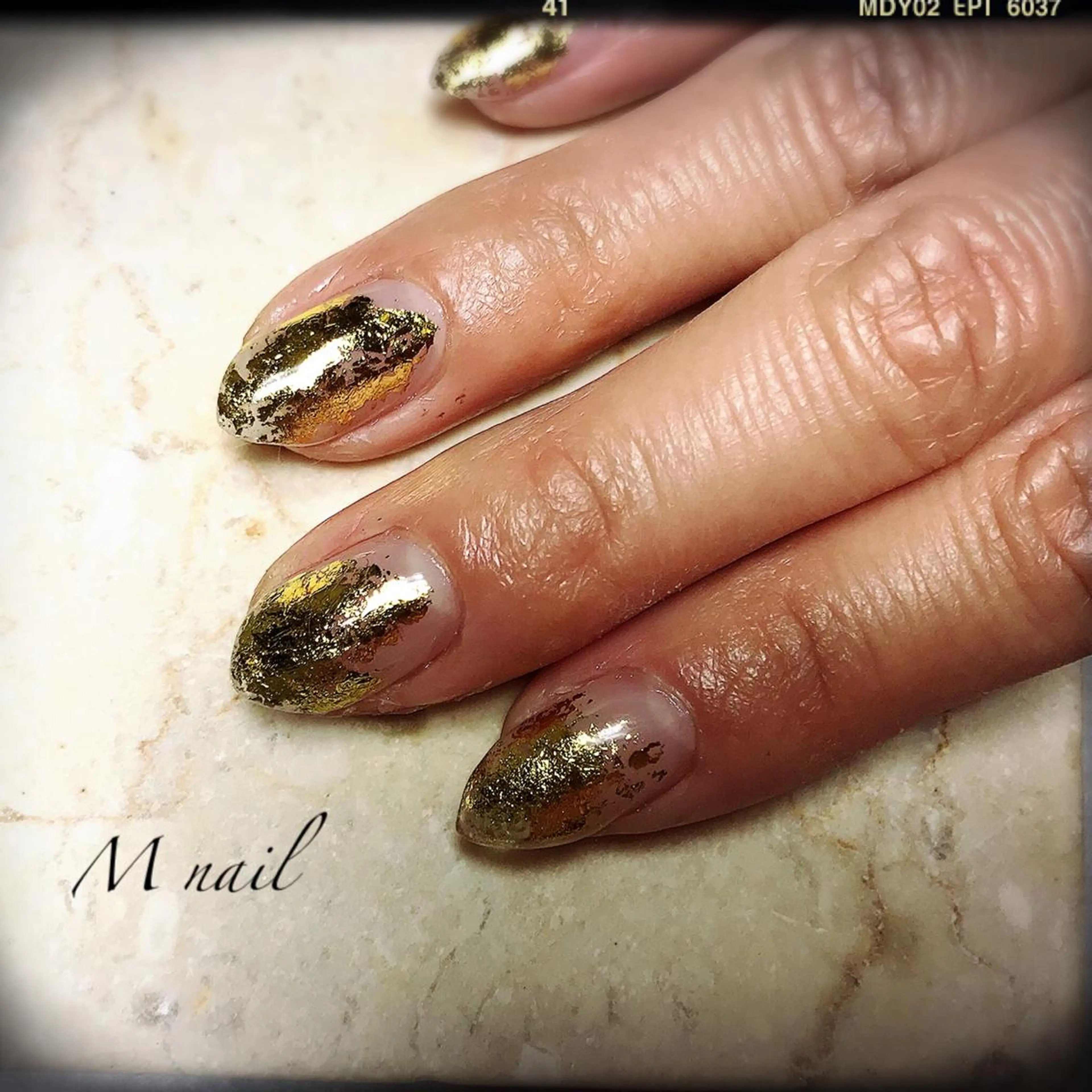 ネイル 長さ出し ジェルネイル スカルプネイル M nail 市原市ちはら台のネイルデザイン