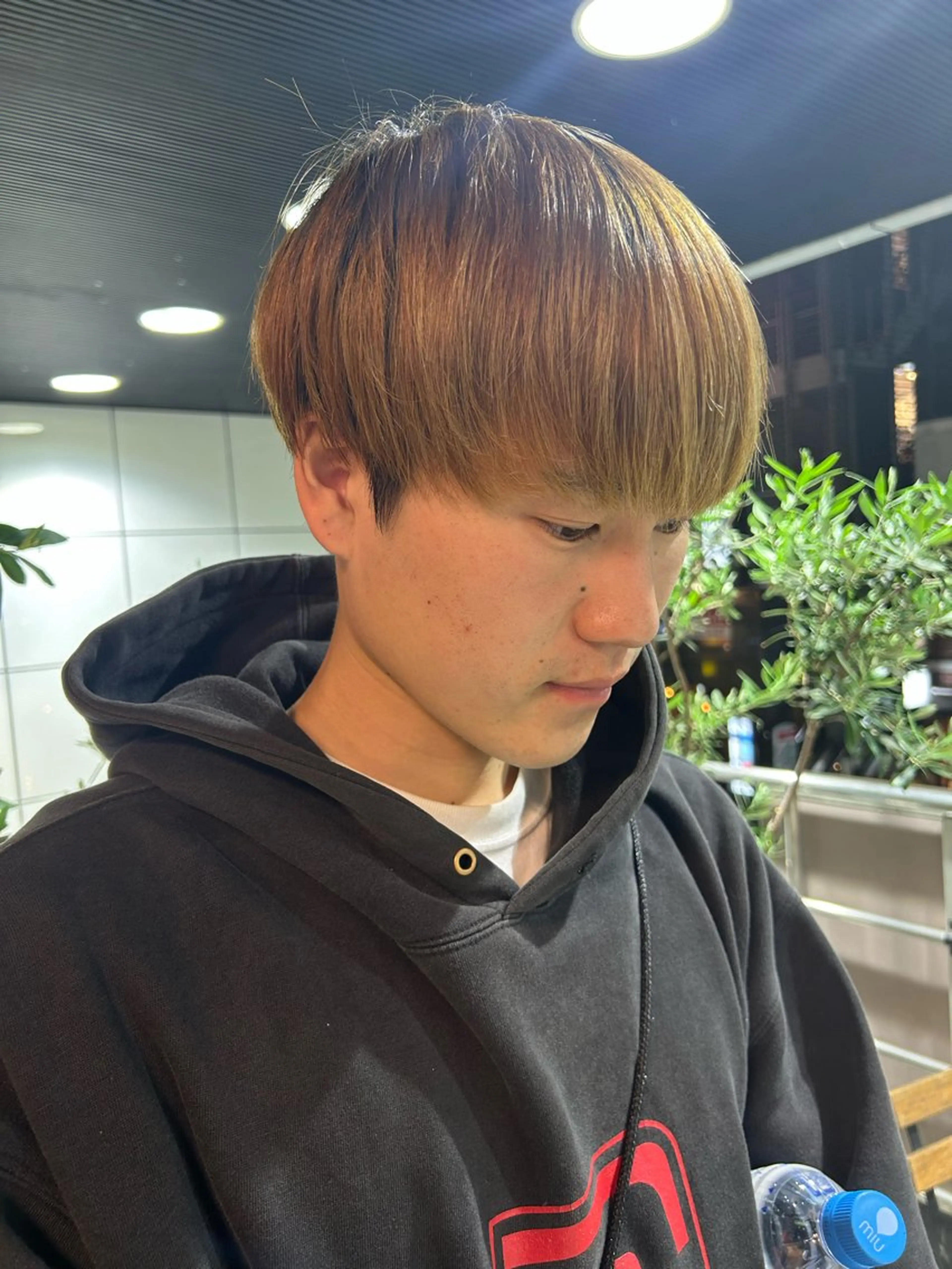 ショート 韓国風カラー 学生 髪質改善 韓国風ヘア トリートメント メンズスタイル Hitomi🐶のヘアスタイル