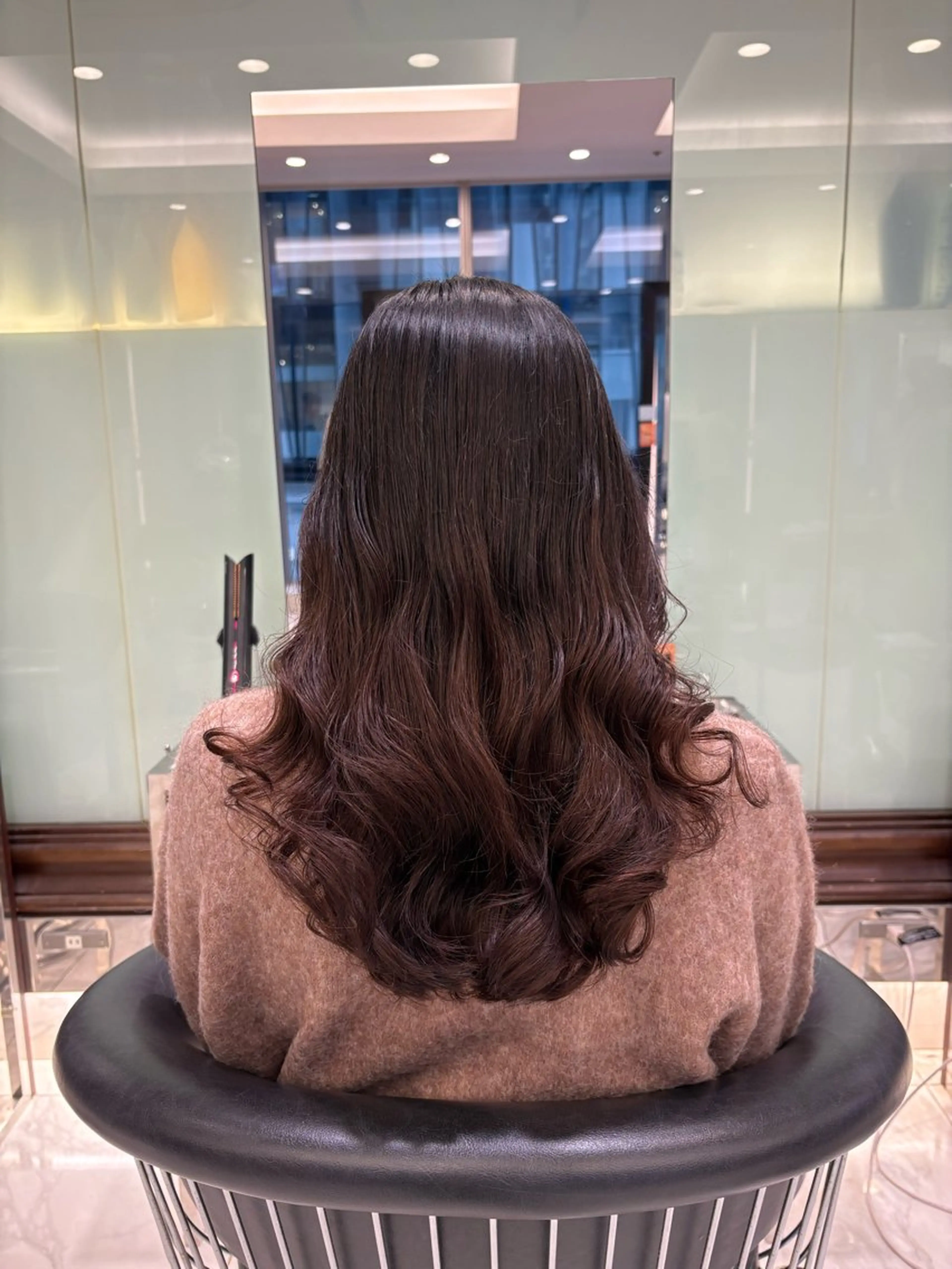 ミディアム パーマ カット パーマ 🦩コテ巻きパーマ コンシェルジュなおのヘアスタイル