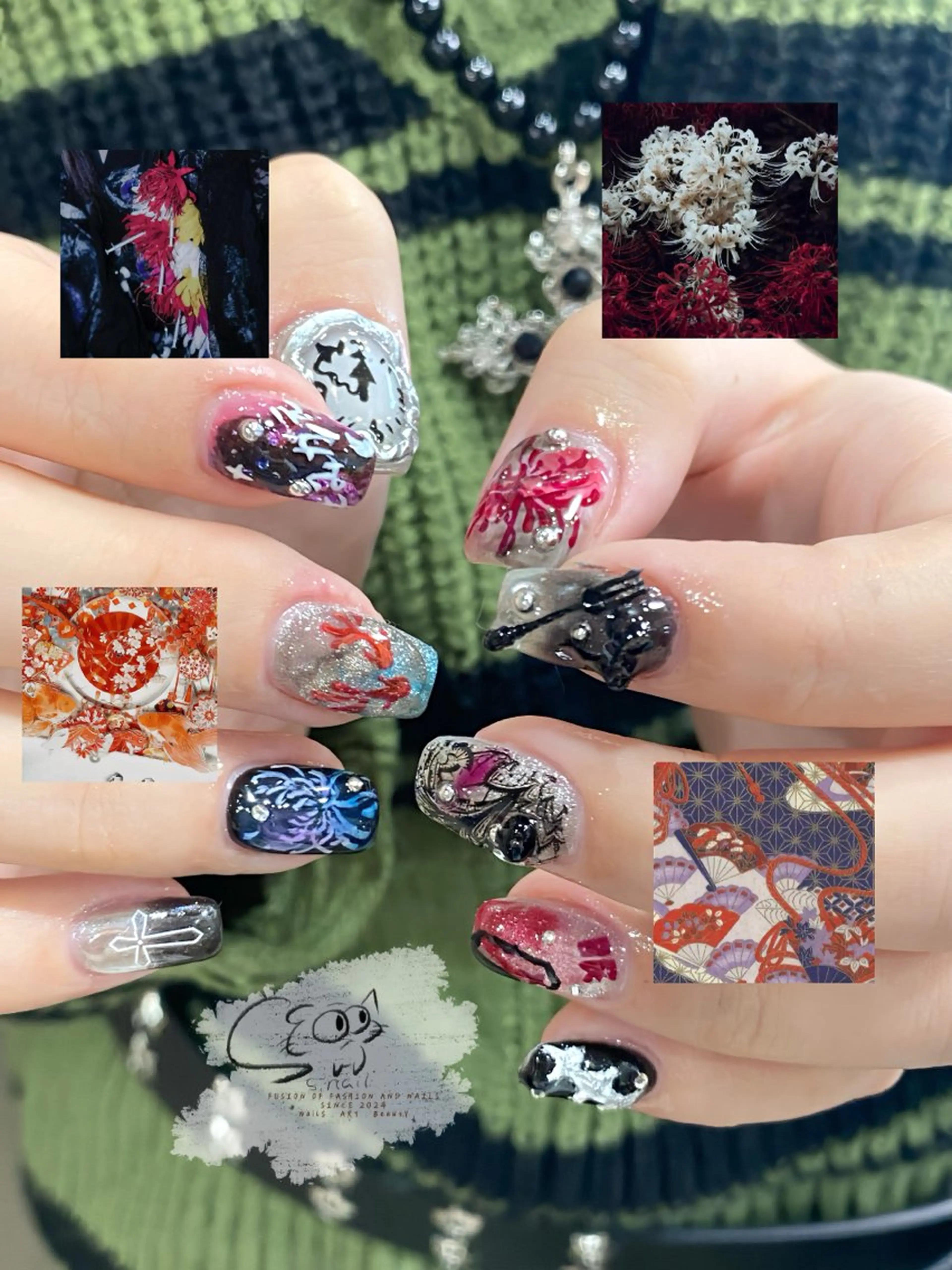 ネイル アートネイル チークネイル フレンチネイル グラデーション マグネットネイル ハンドネイル S.nail所属・S.nail _のネイルデザイン