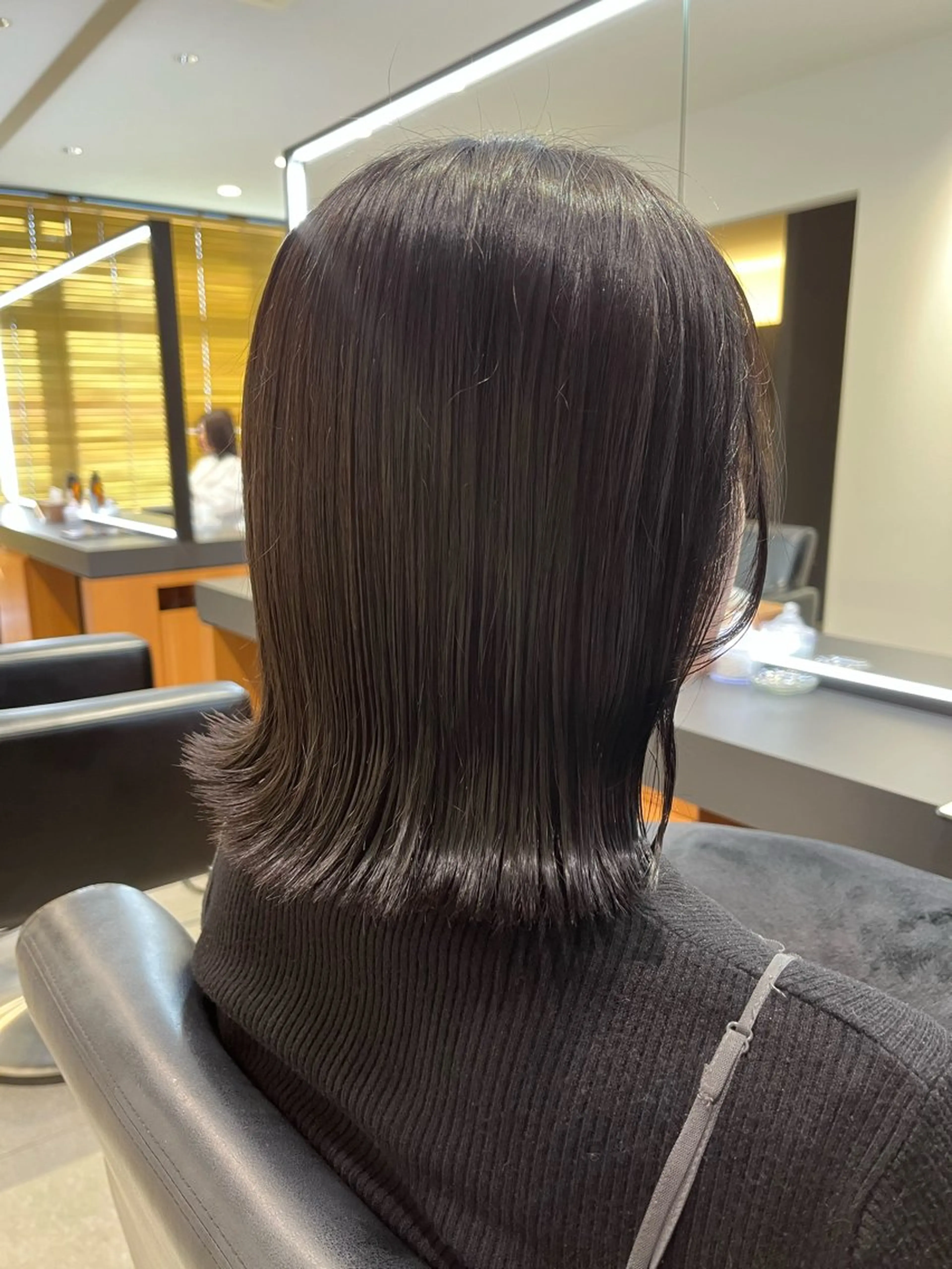 ミディアム AYU (ému) 伏見/髪質改善のヘアスタイル