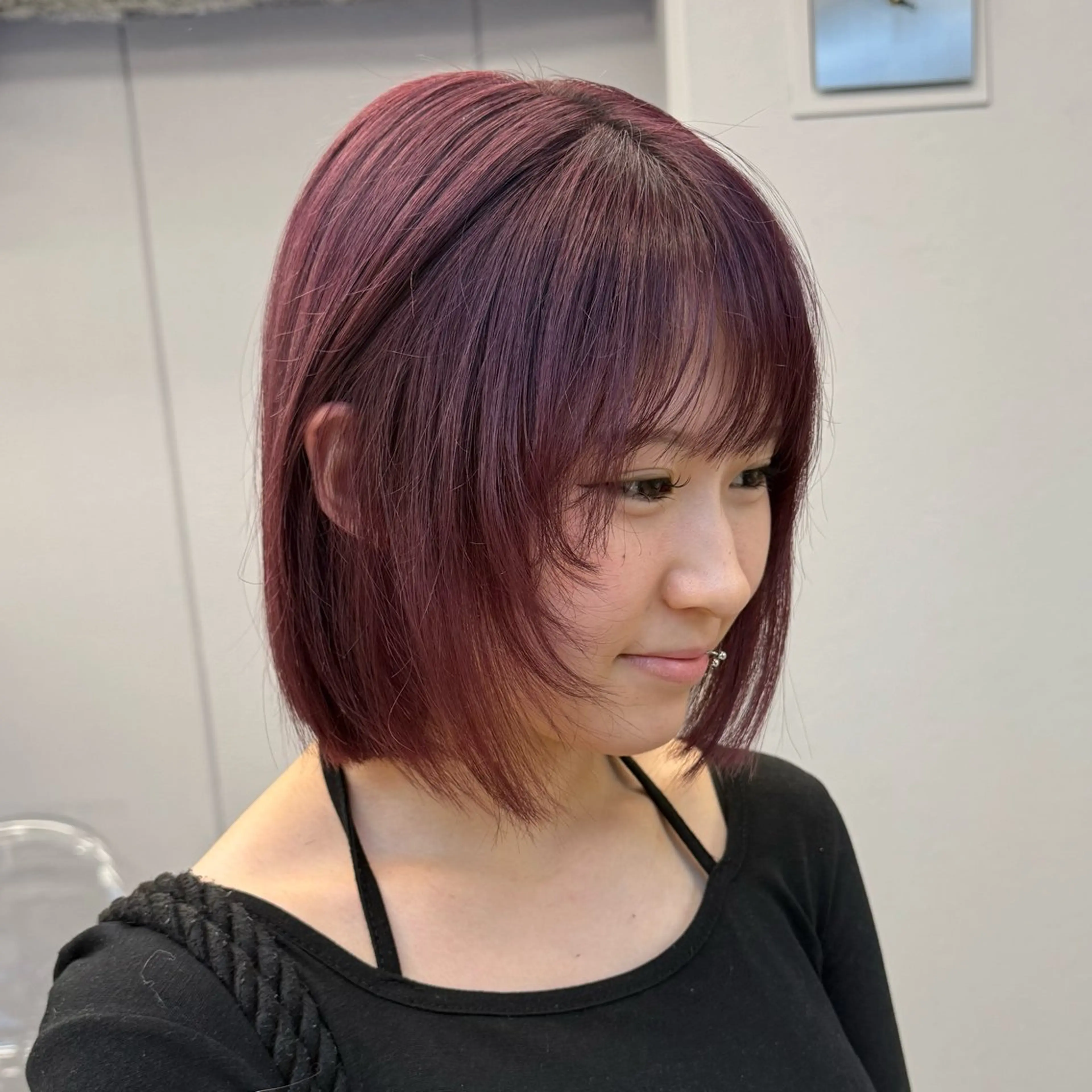 ショート カラー ベージュカラー ブリーチ ブロンド ケアブリーチ ケアカラー akari/髪質改善 /ブリーチ/名古屋のヘアスタイル