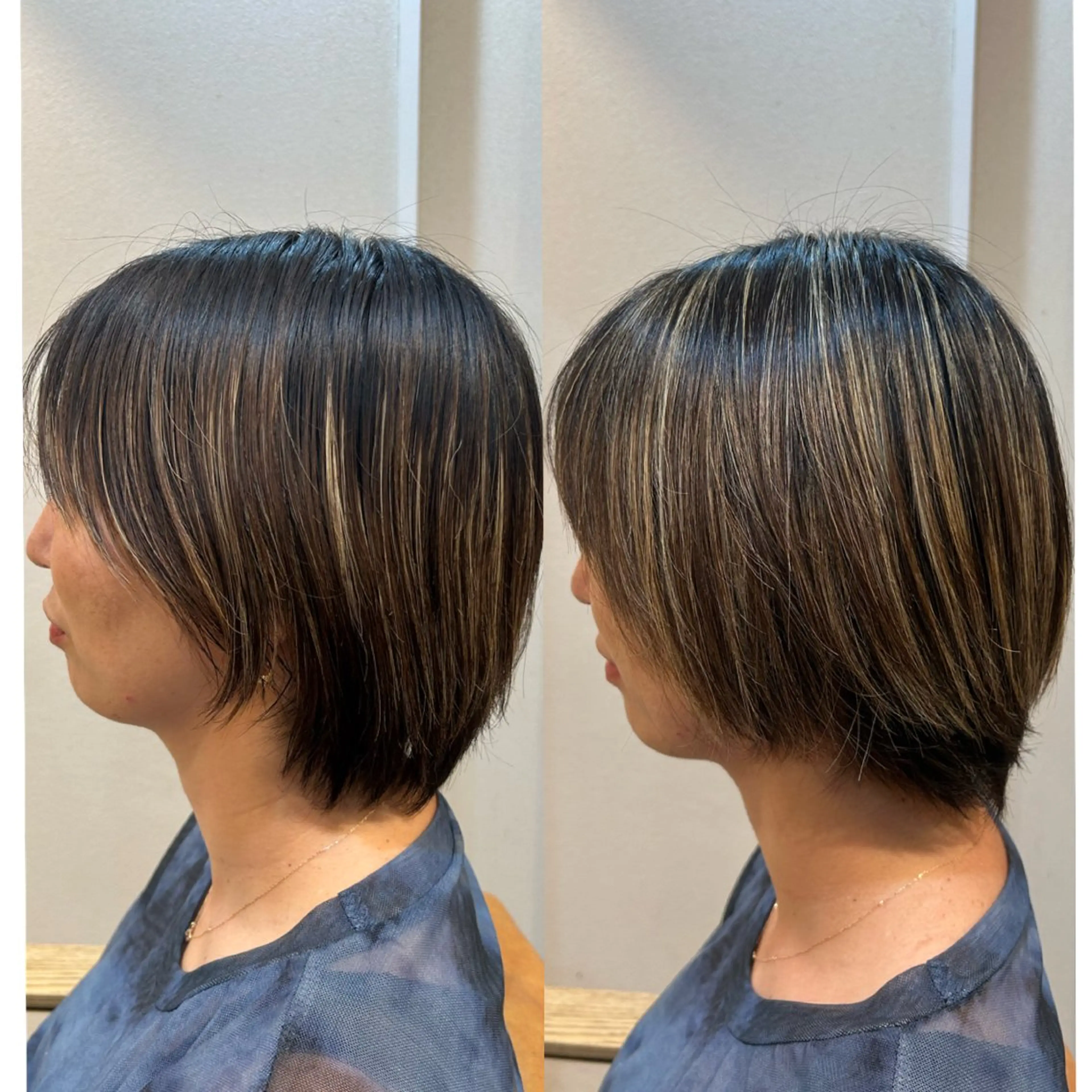 ミディアム ハイライト SUPERCOOL and RICO.所属・宇野井 勝太のヘアスタイル