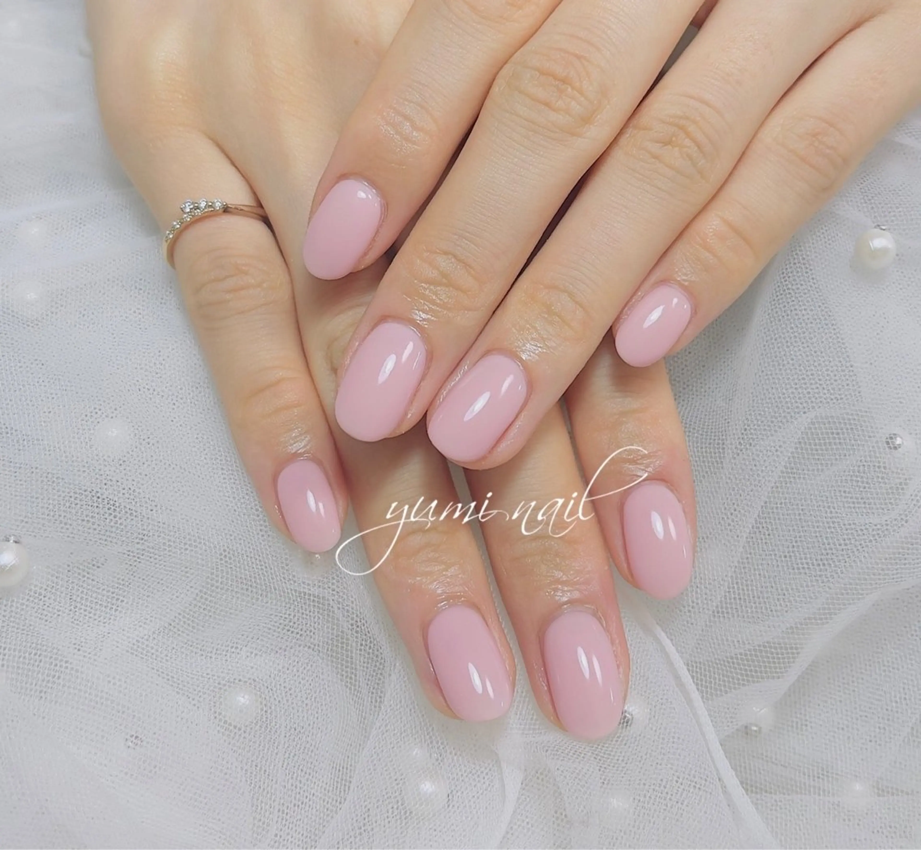 ネイル 𝐲𝐮𝐦𝐢🎀 長さ出しデザイン専門のネイルデザイン