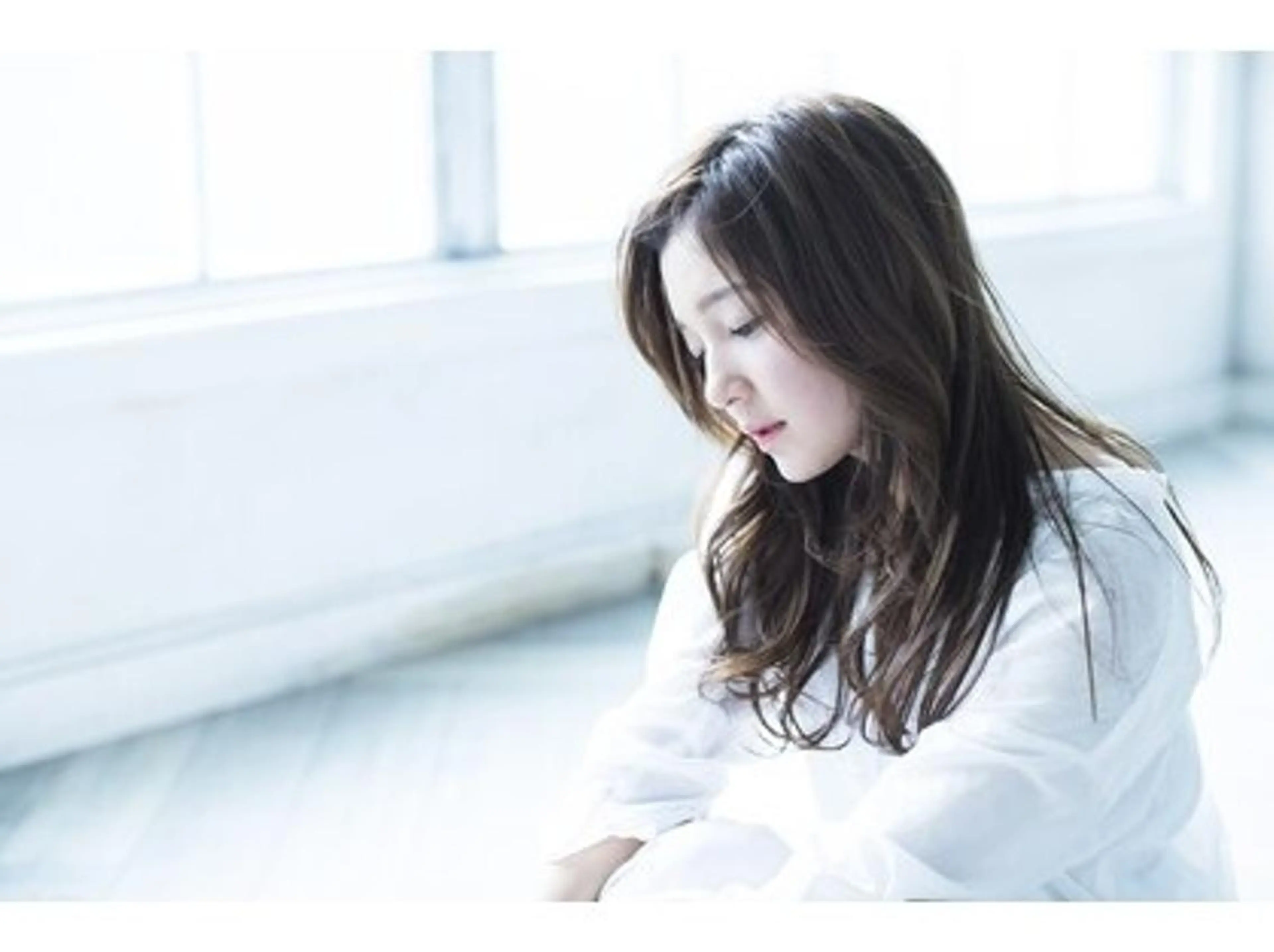 ロング カラー パーマ ヘアアレンジ 恩田 さやかのヘアスタイル