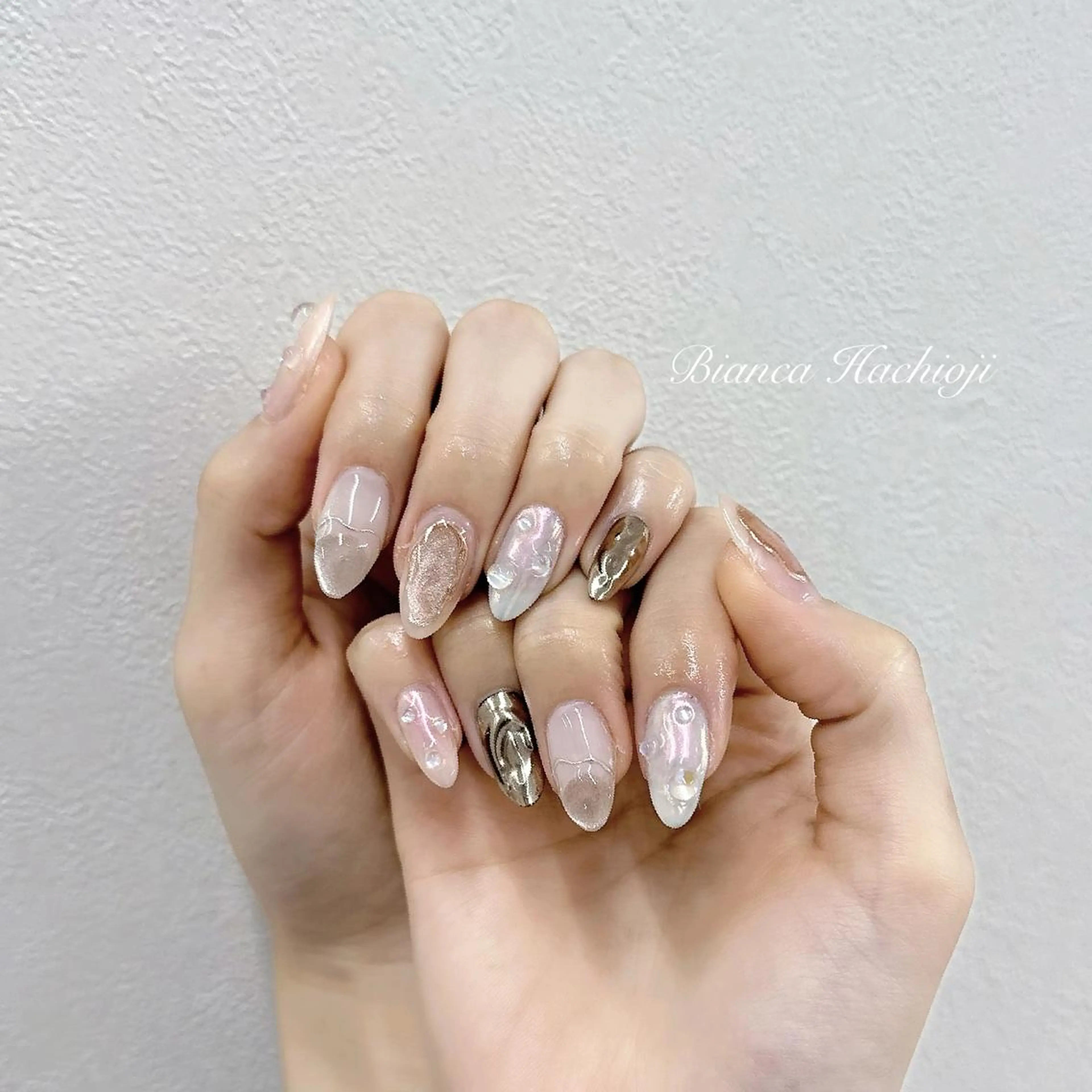 ネイル Bianca🦋 AIRAのネイルデザイン