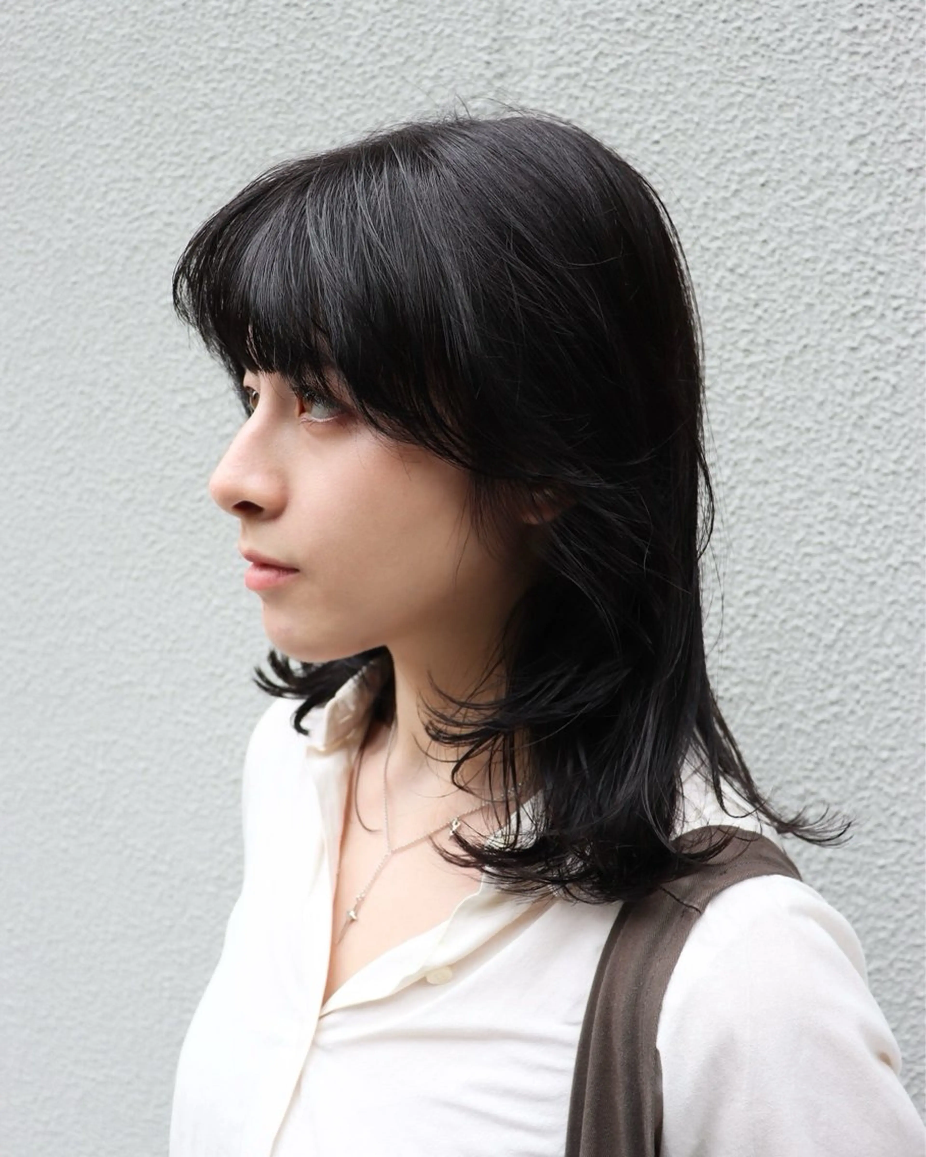 ミディアム カラー 似合わせカット /パーマ岡本淳平のヘアスタイル