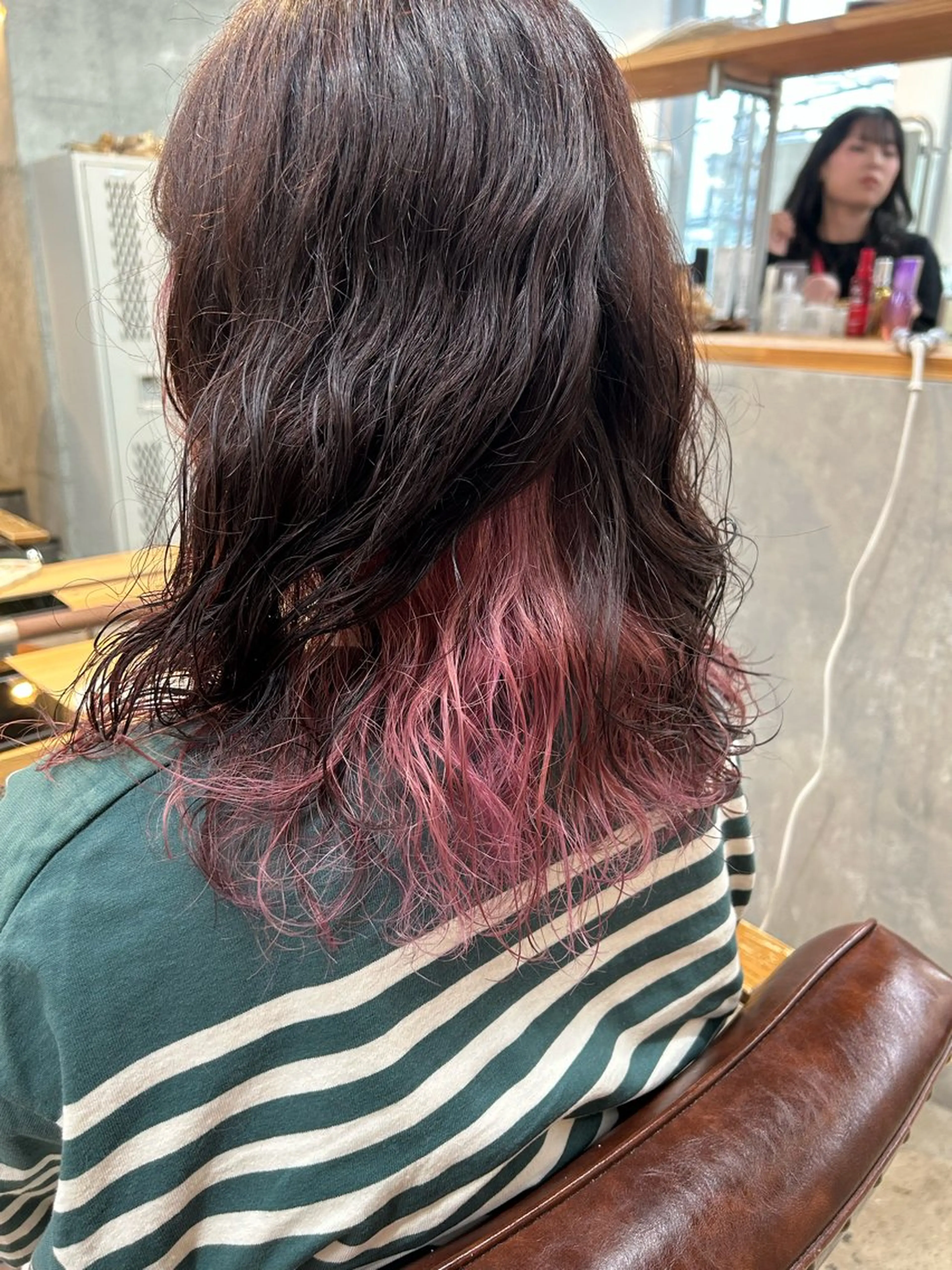 セミロング カラー ヘアカラー トリートメント 🎀たな 🧸のヘアスタイル