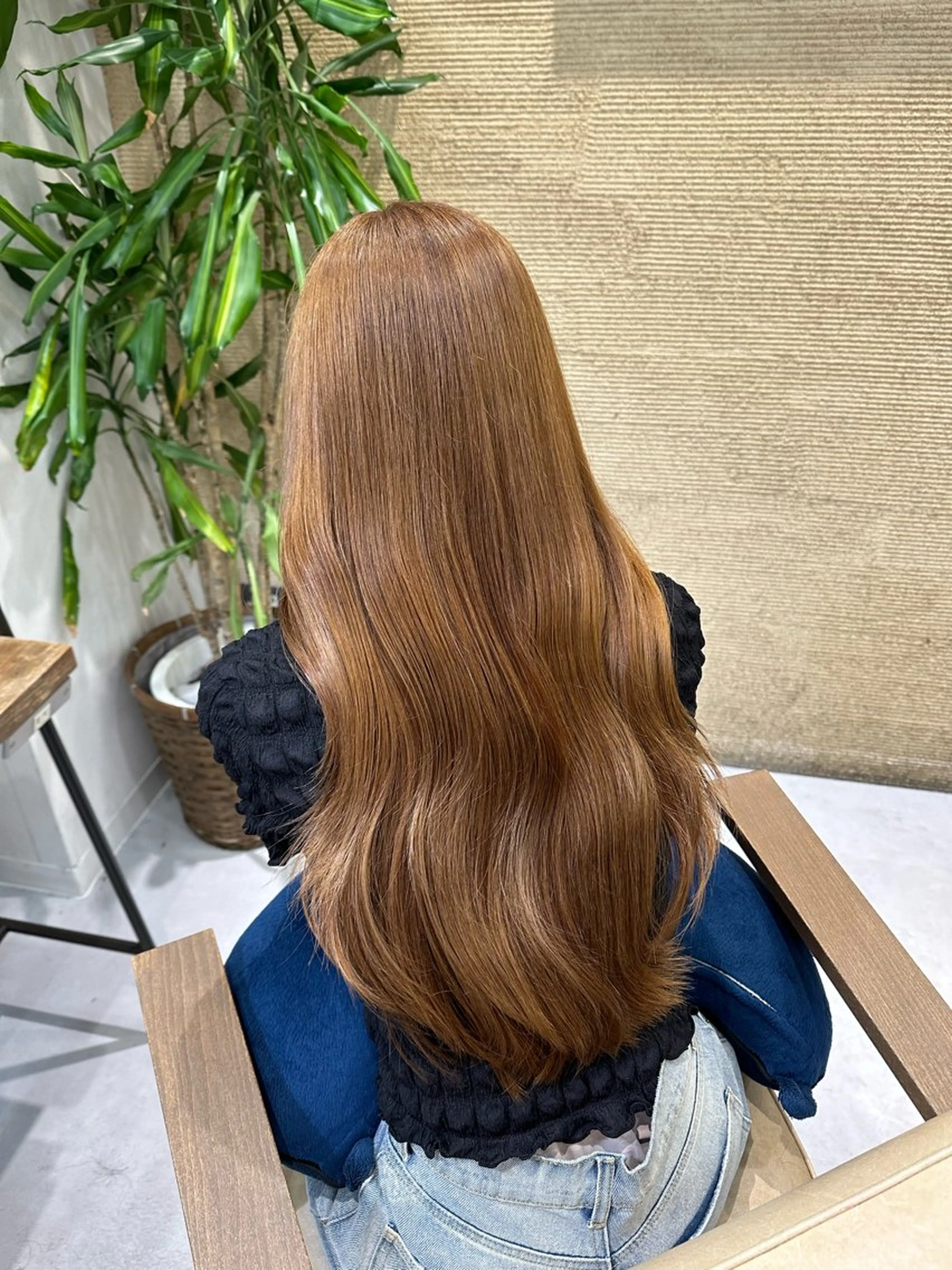 カラー 髪質改善AUSTIN登戸所属・野村 一花 / 暖色 カラー / Wカラーのヘアスタイル