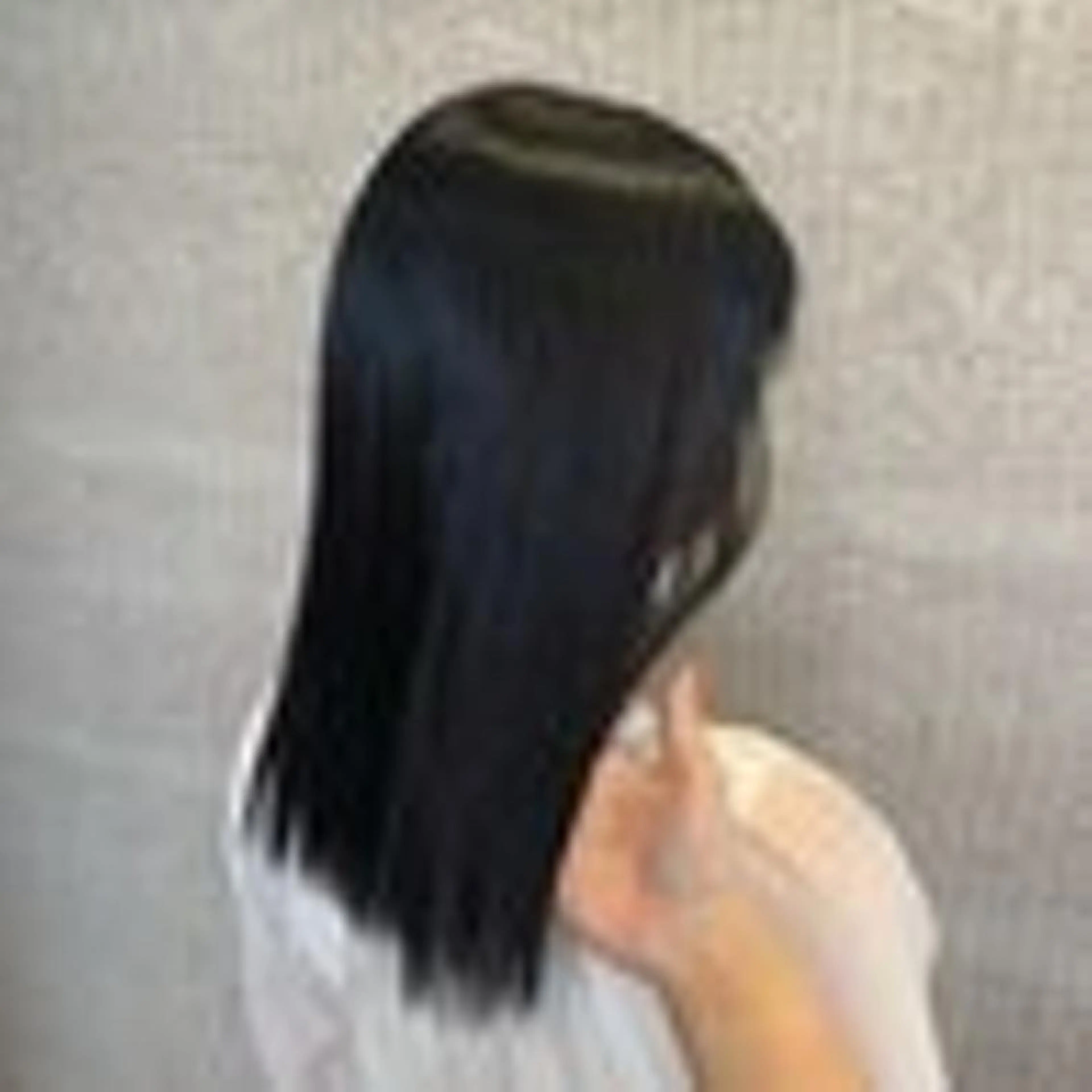 黒染めじゃない★フェイクブラックカラー￥5500円【12/20～1/12の期間は+1100円】の写真