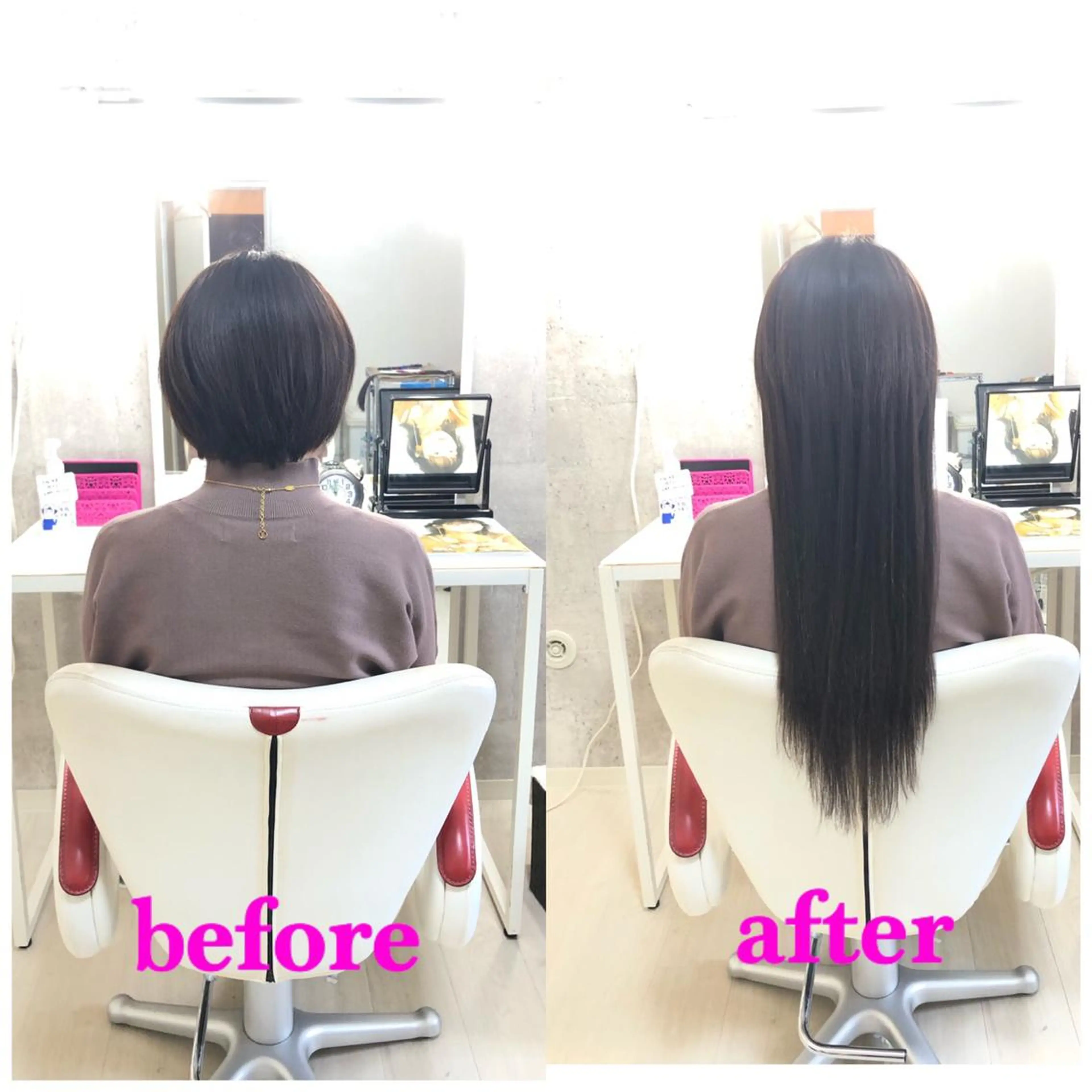 ロング エクステ ドレスアップ心斎橋店所属・🌸ドレスアップ 心斎橋店🌸のヘアスタイル