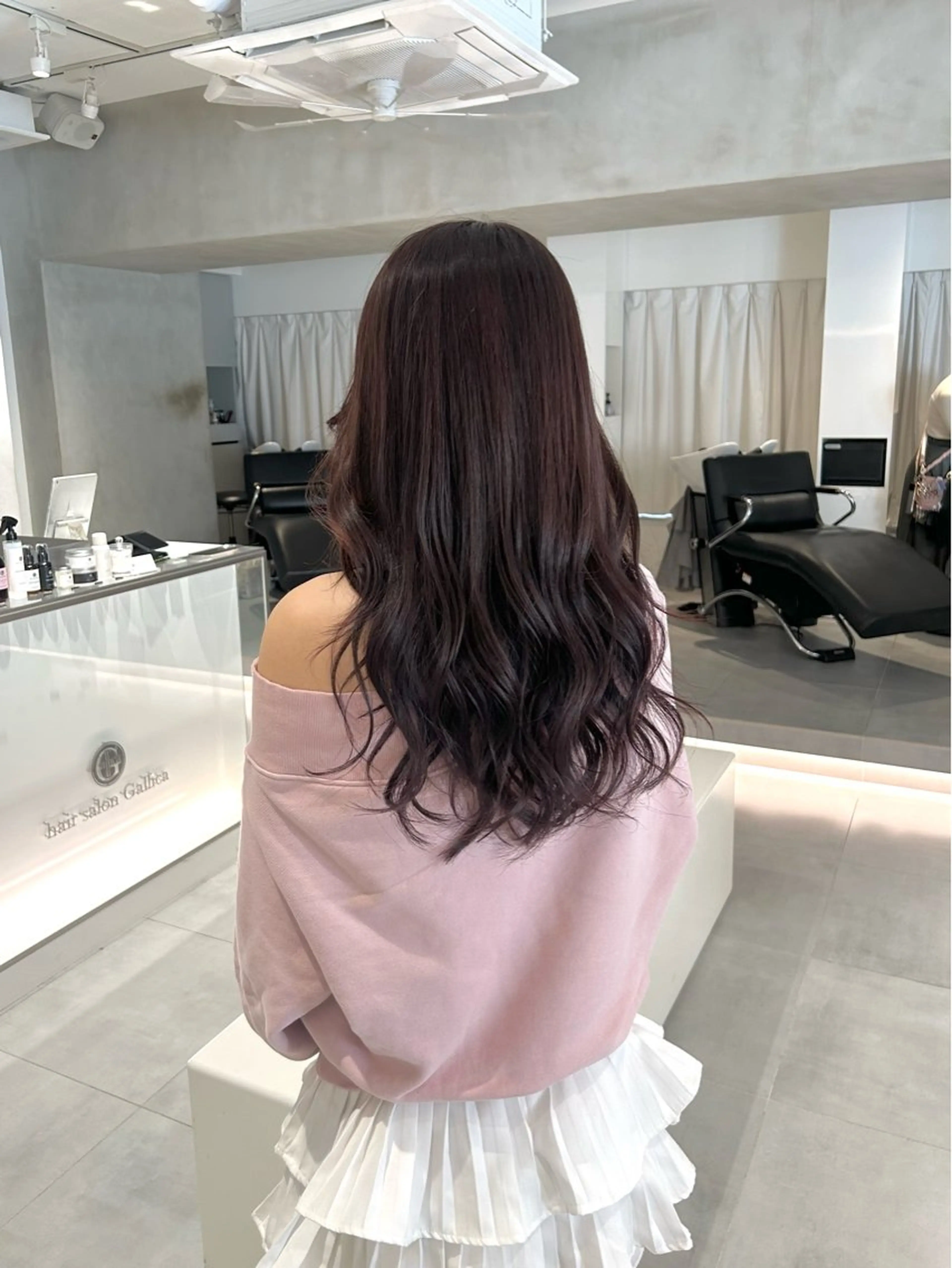 ロング カラー カット ヘアカラー 🧚つやさらhair 🧚manakaのヘアスタイル