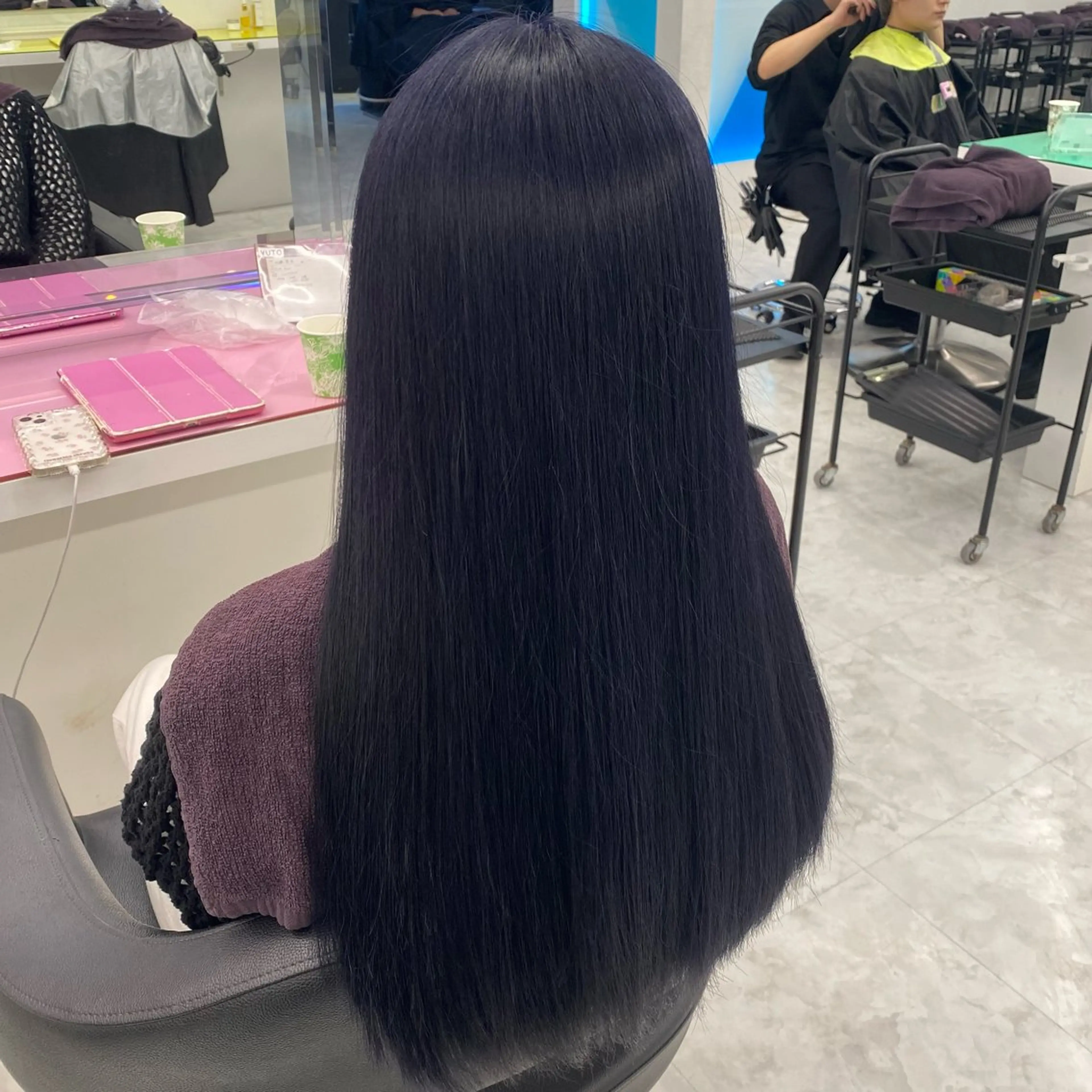 💕1日2名様限定💕メンテナンスカット➕ヒアルロン酸トリートメント🫧‪の写真