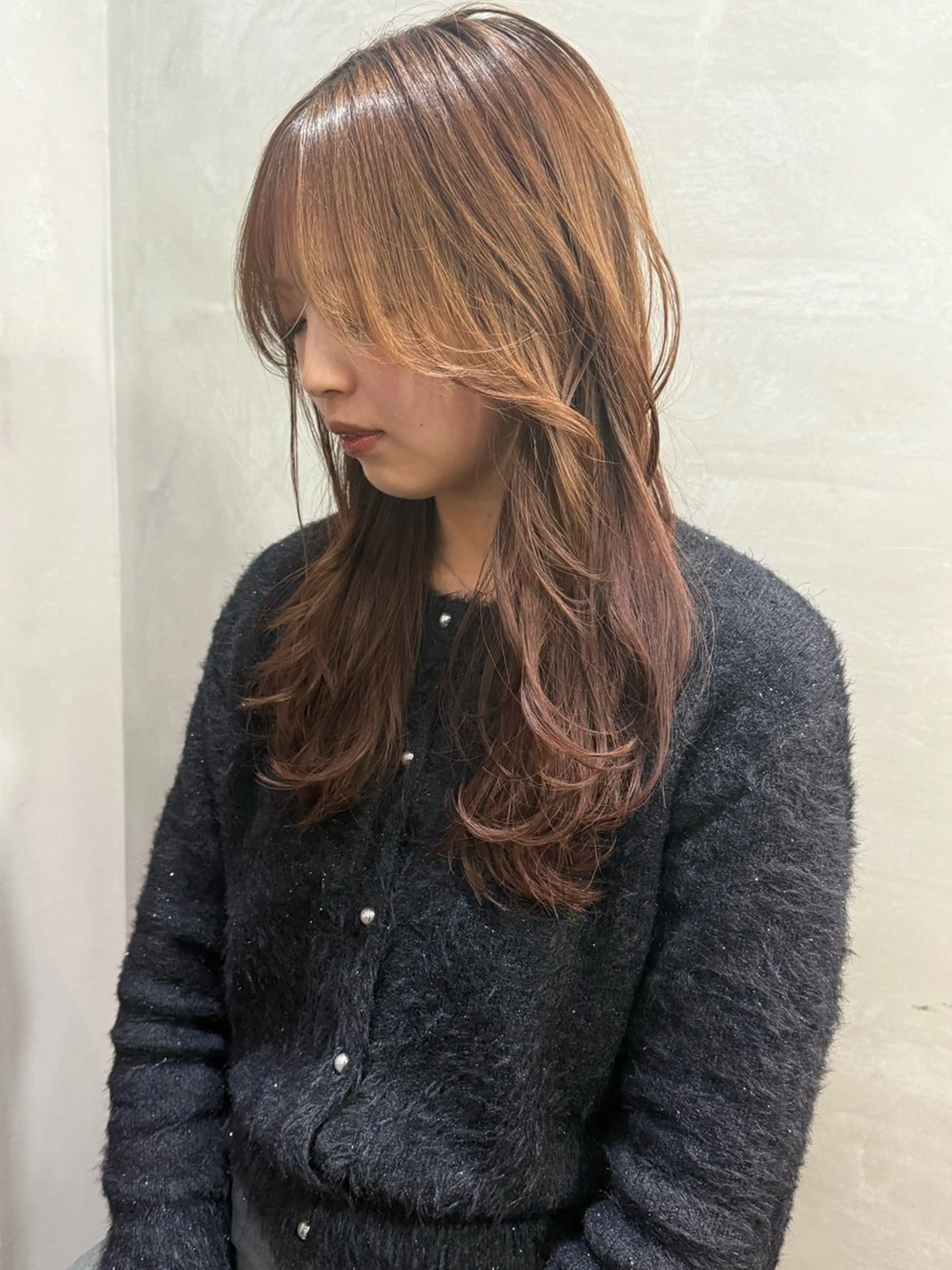 ロング カット トリートメント La fith hair charme 渋谷店【ラフィス ヘアー シャルム】所属・💛透明感/縮毛/ KURUMI💛のヘアスタイル
