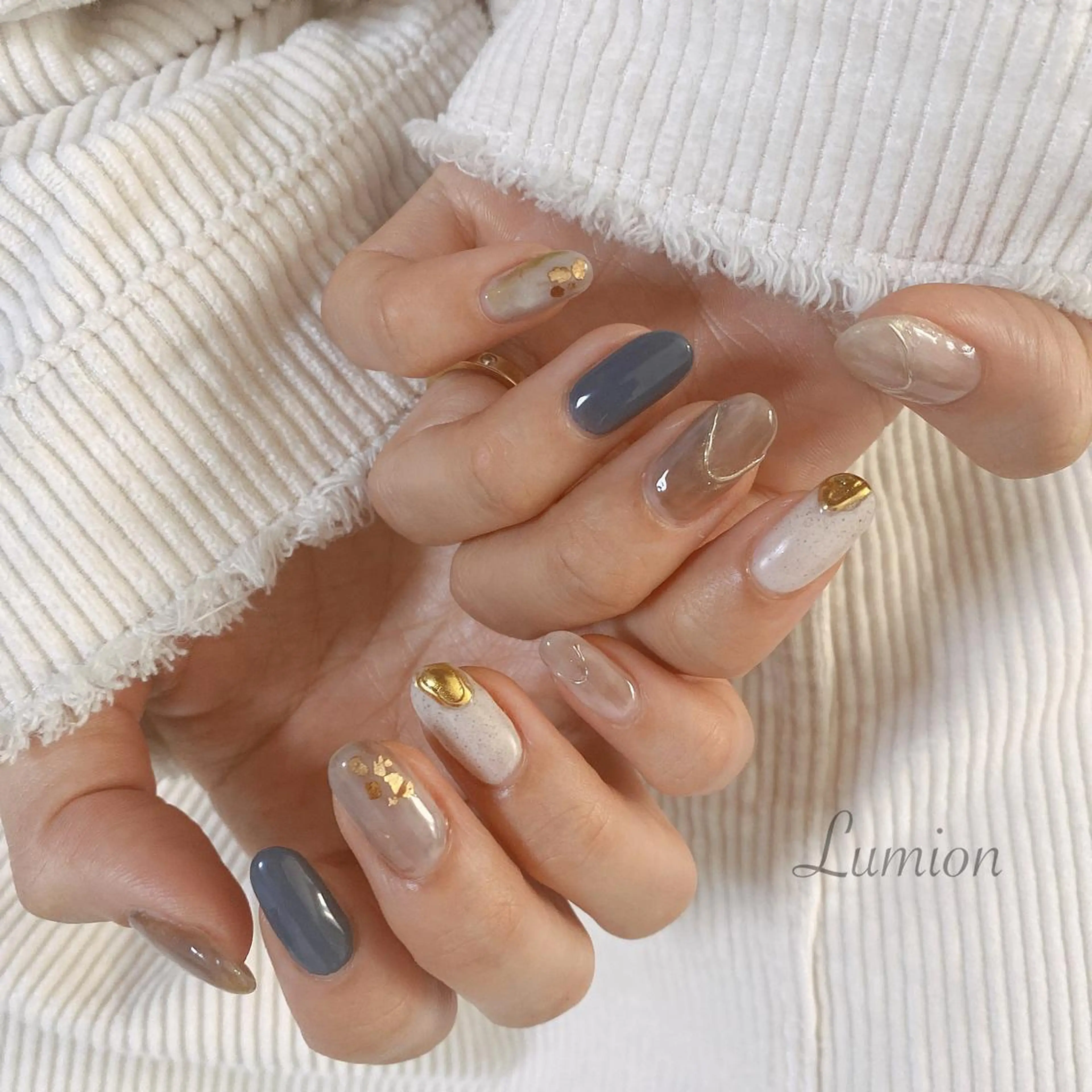 当店ジェル4週以内付け替えオフ、フィル無料！ジェルアートコースの写真