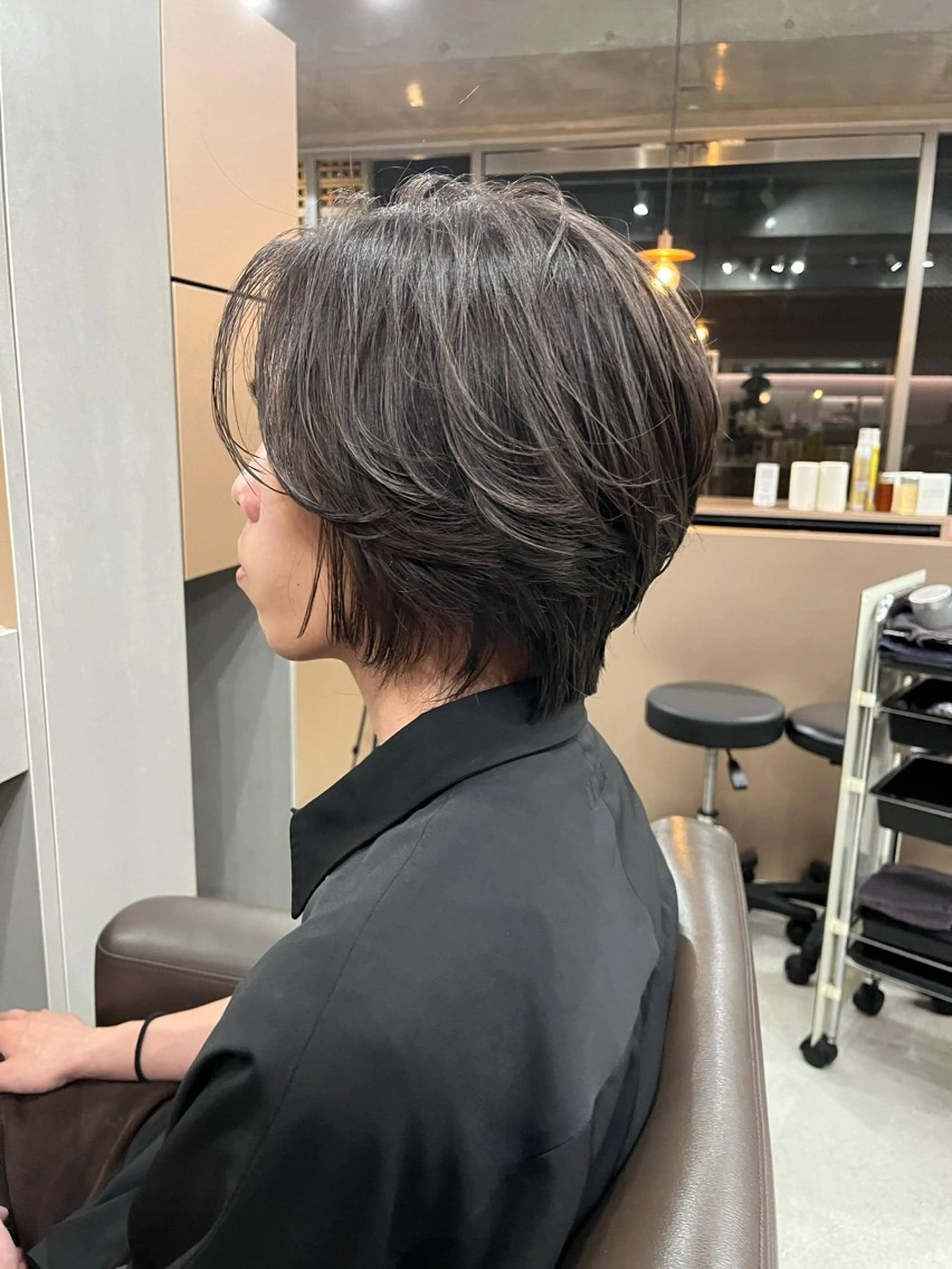 ミディアム メンズ ショートカット無料/ 小顔ショートのヘアスタイル