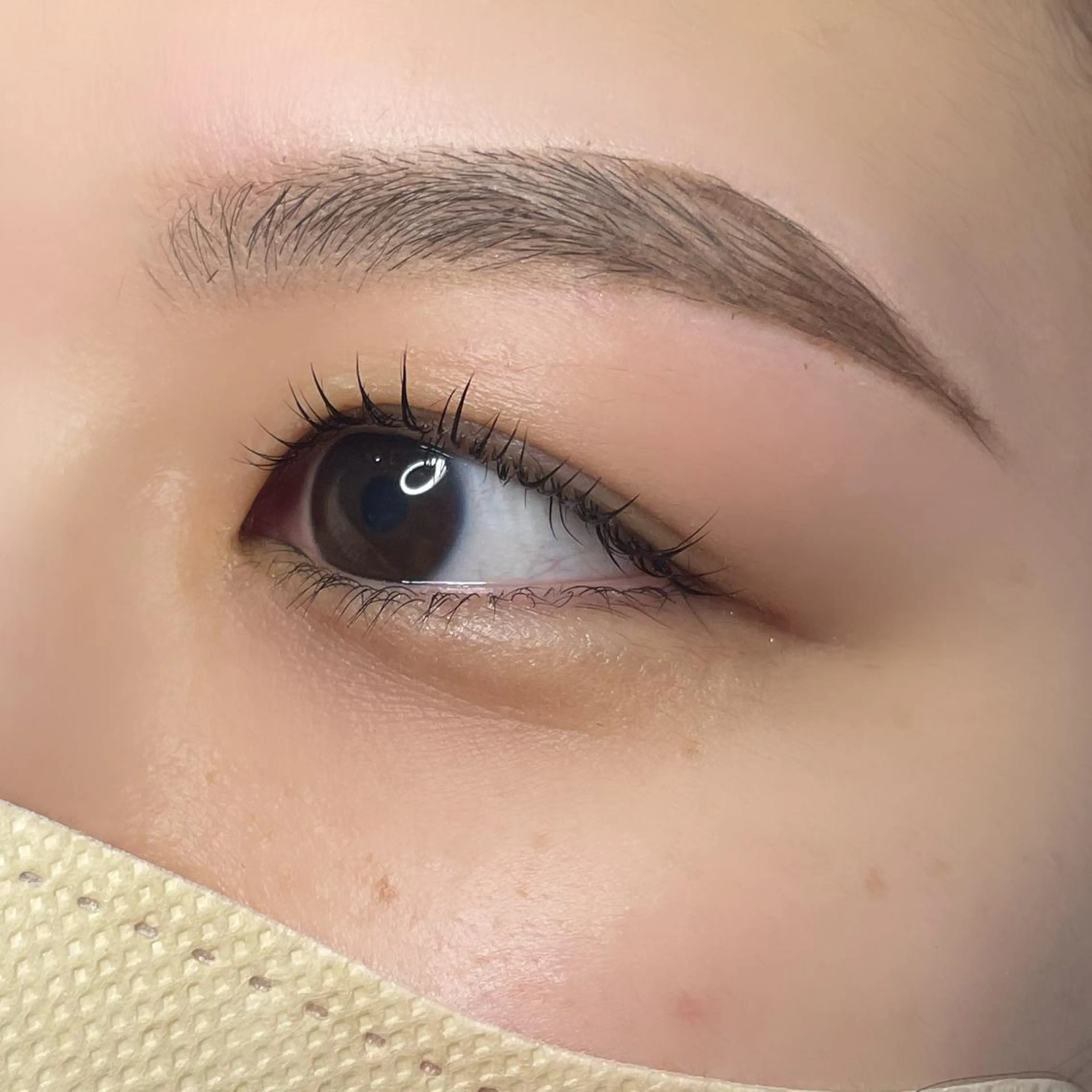 マツエク・マツパ アイブロウ 一重×まつ毛パーマ Nae.所属・眉毛/まつ毛/代官山 アイサロン🌻NAEのマツエク・マツパデザイン