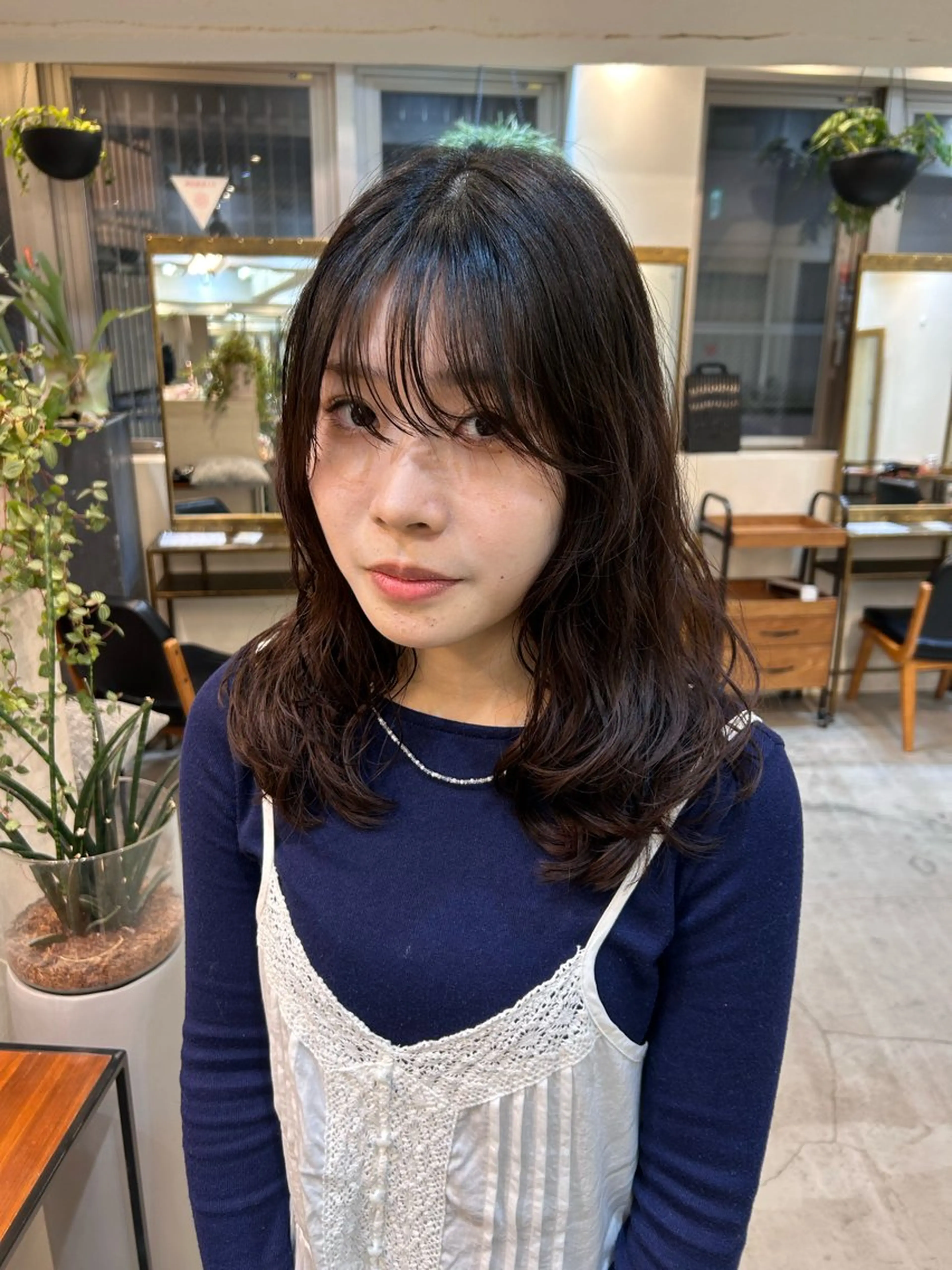 ミディアム ミディアムパーマ 丸みショート/新宿 /みづき🐏のヘアスタイル