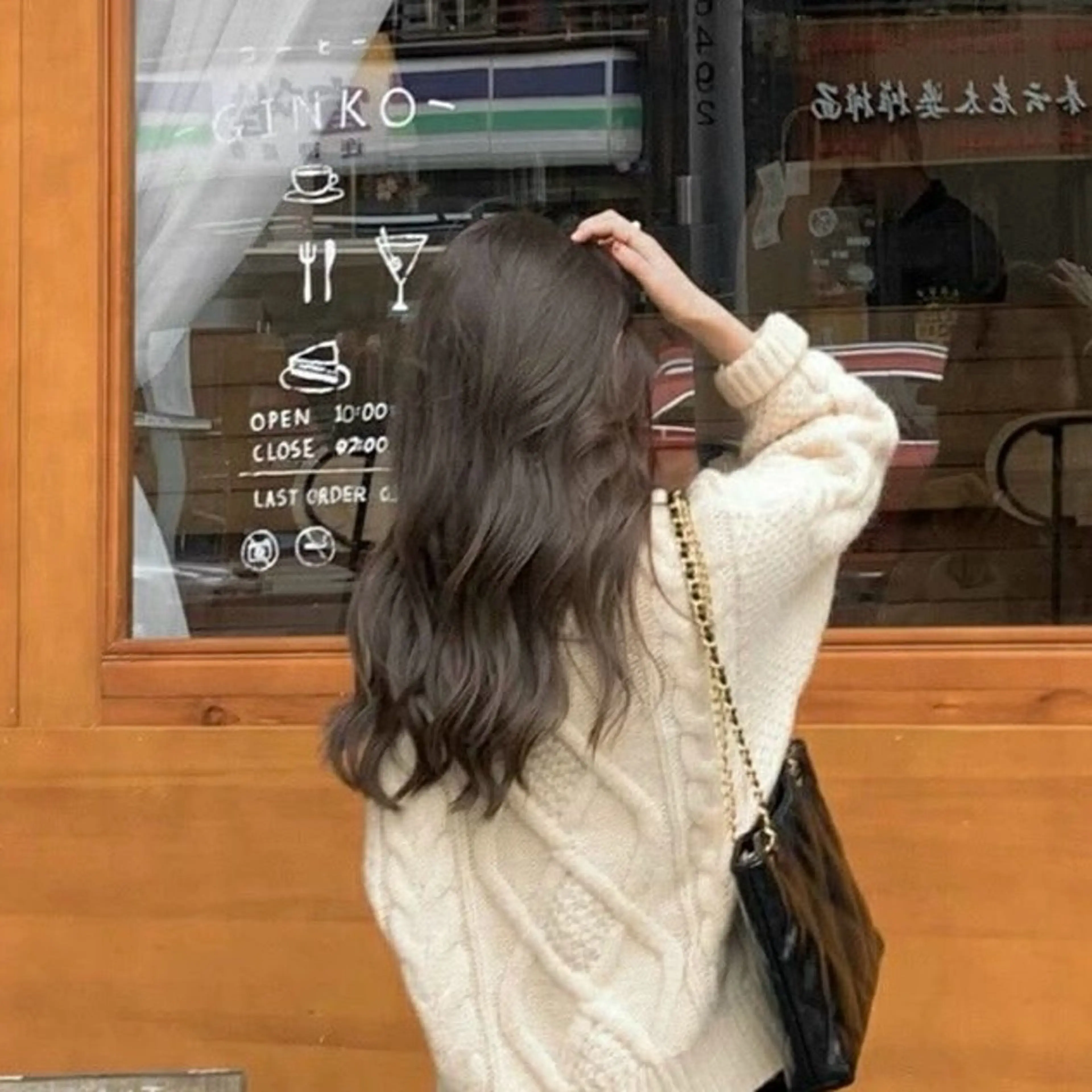 ロング カラー AIN.ANLY.所属・韓国ｶﾞｰﾘｰ 🎀ミスズ🩰のヘアスタイル