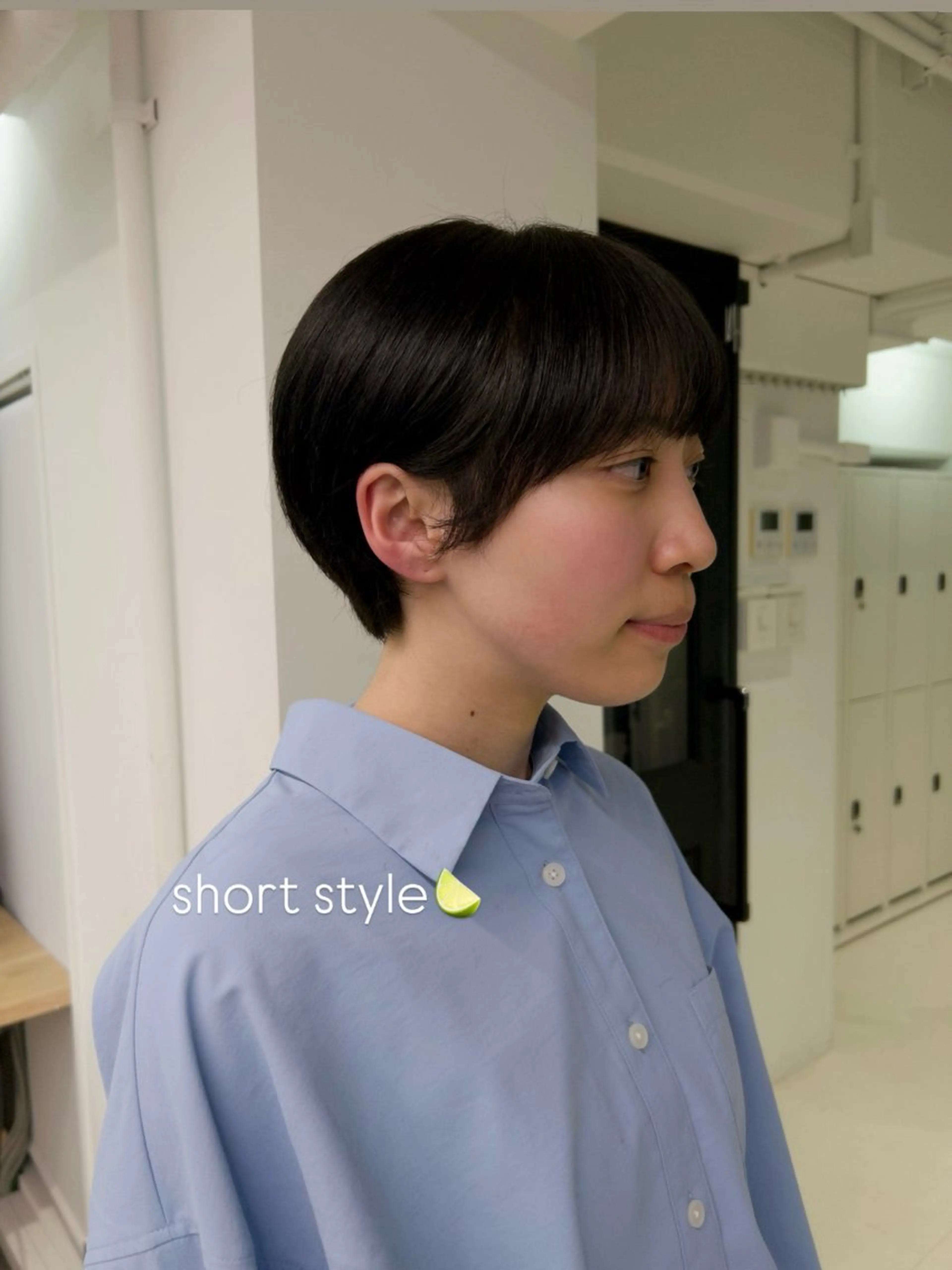 ショート カット トリートメント ショートカット/ ベージュ/moekaのヘアスタイル