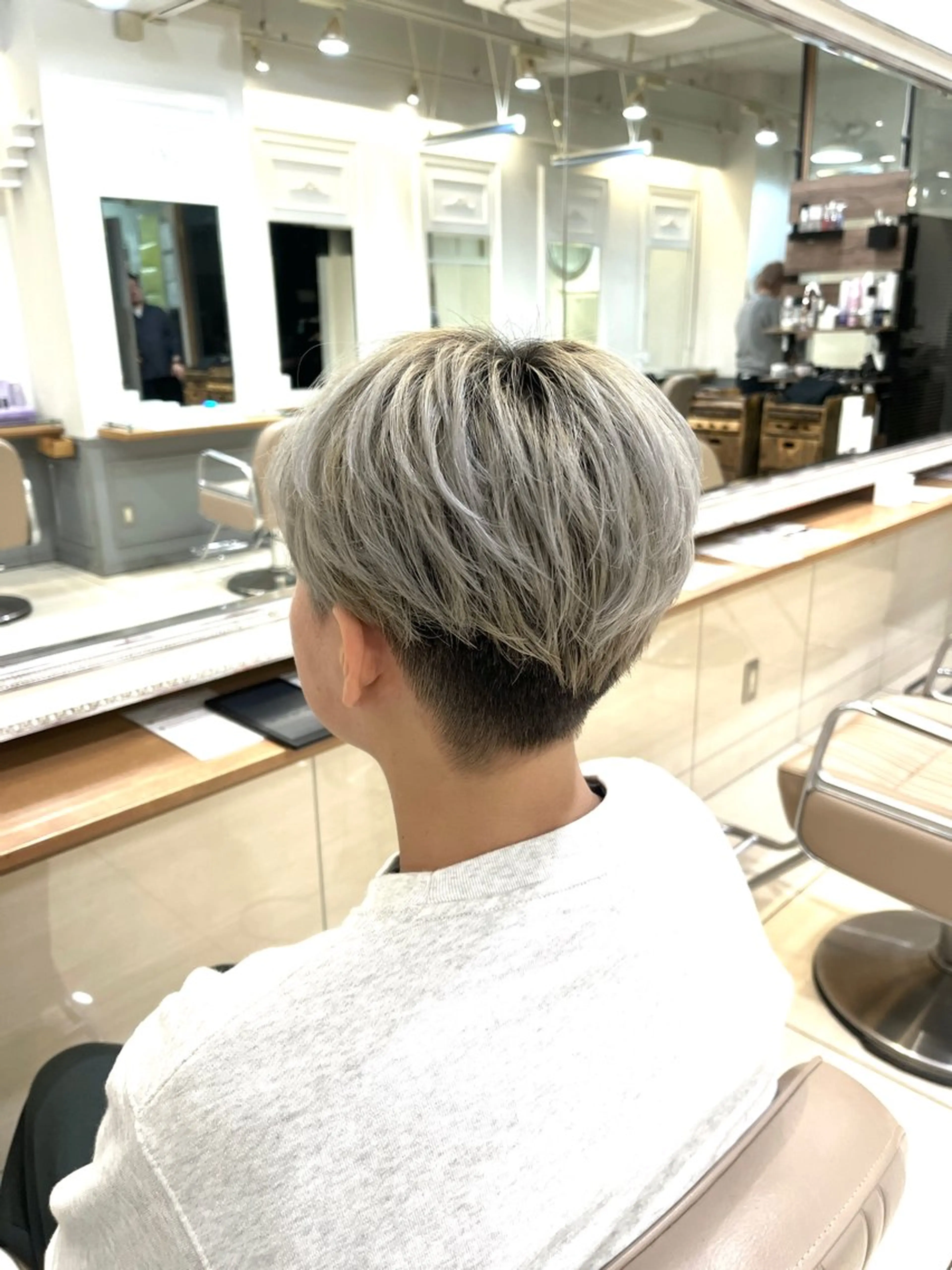 ショート メンズ マッシュ 刈り上げ メンズカットパーマ/ 横浜/佐藤桃香 🦥のヘアスタイル