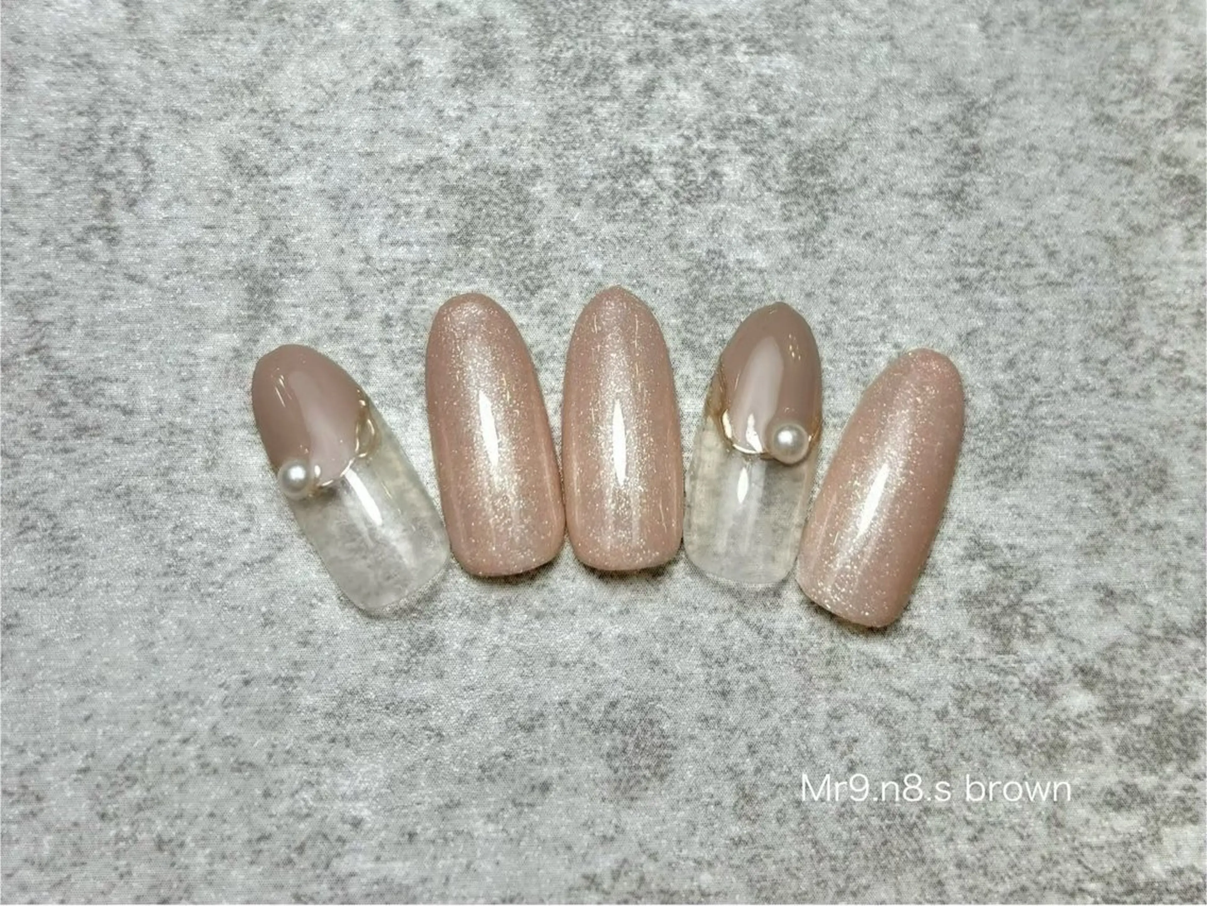 ネイル シンプルネイル ハンドネイル peTiT sayakaのネイルデザイン