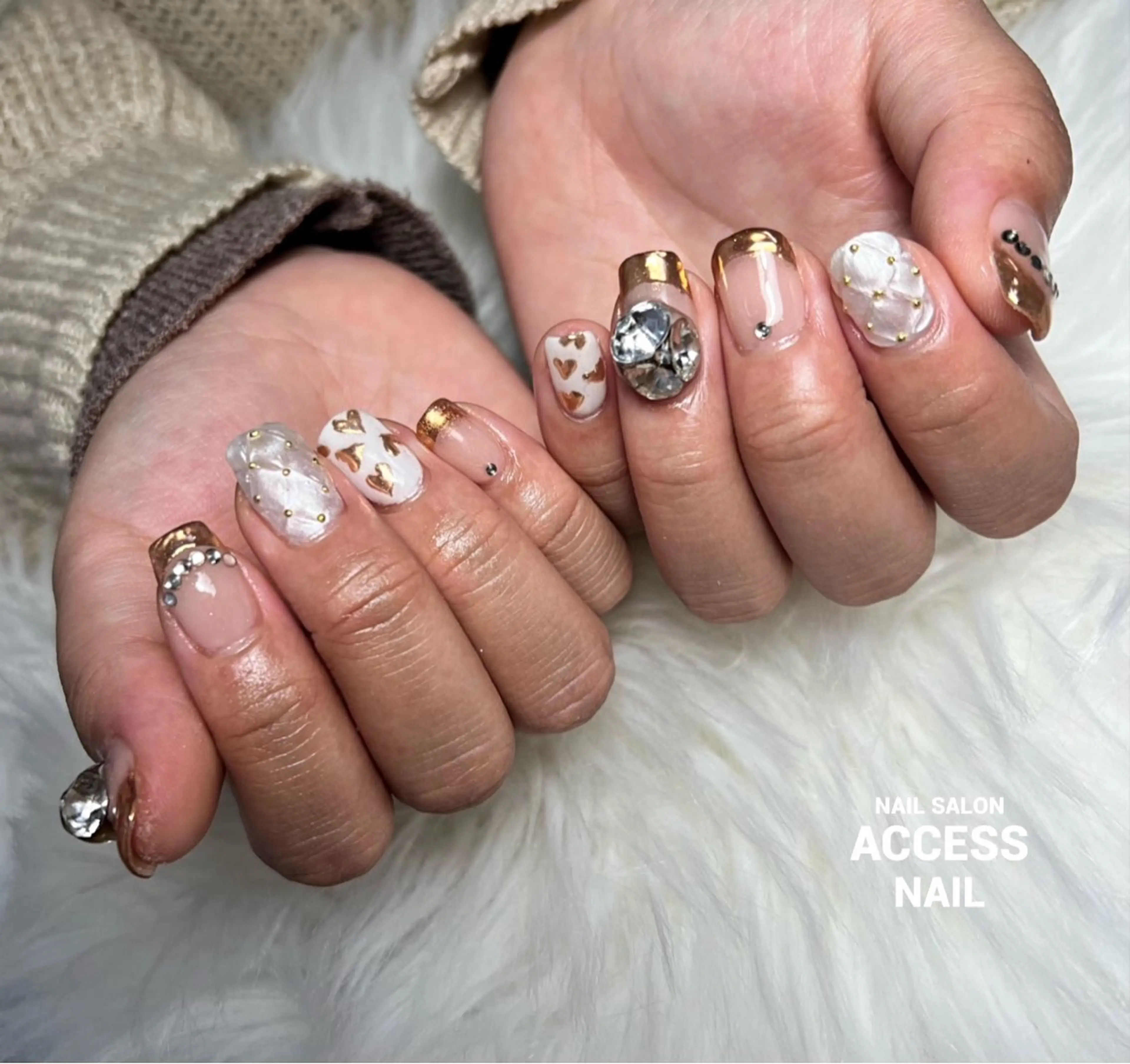 ネイル access nailのネイルデザイン