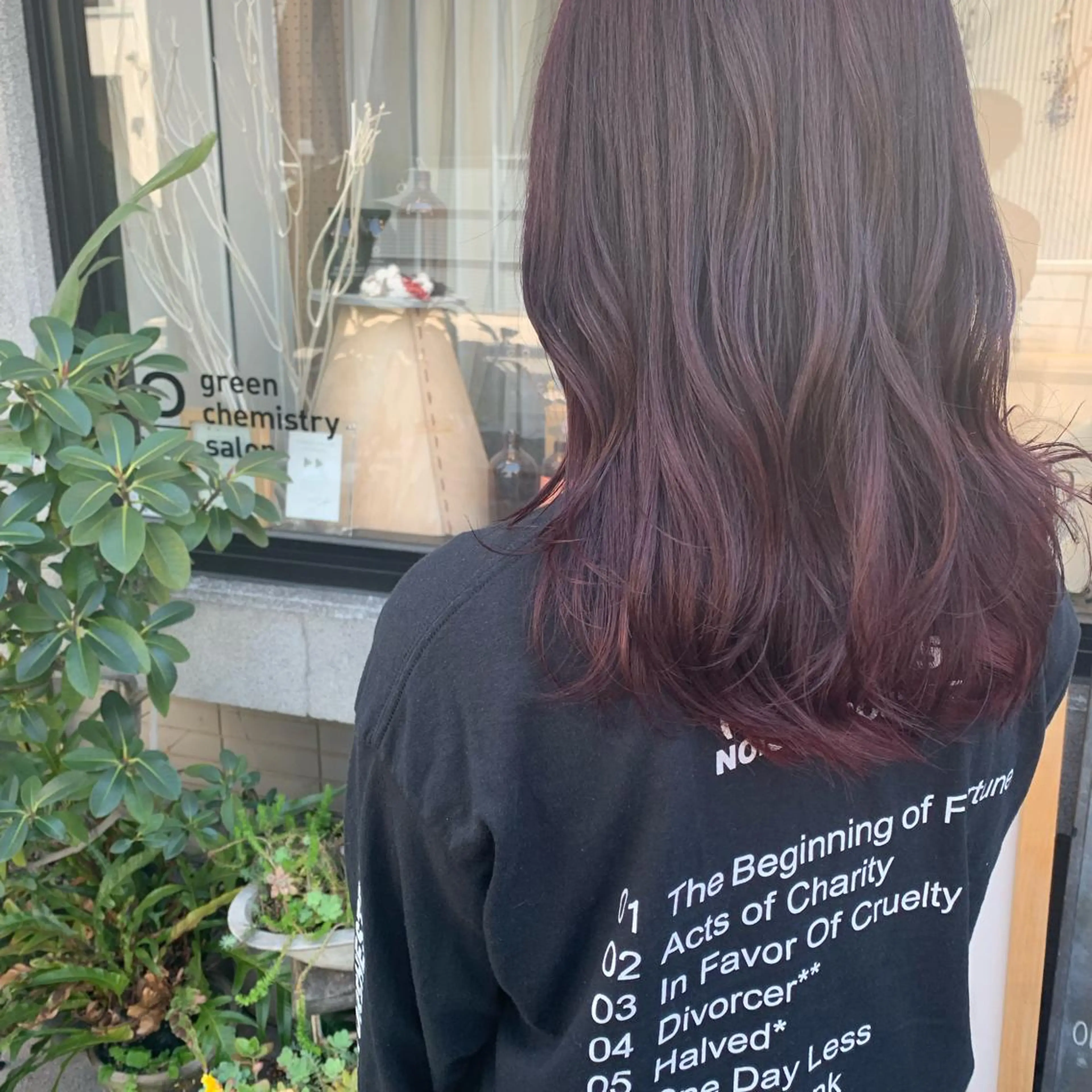 ロング 艶髪color💎髪 質改善ストレート大吉のヘアスタイル