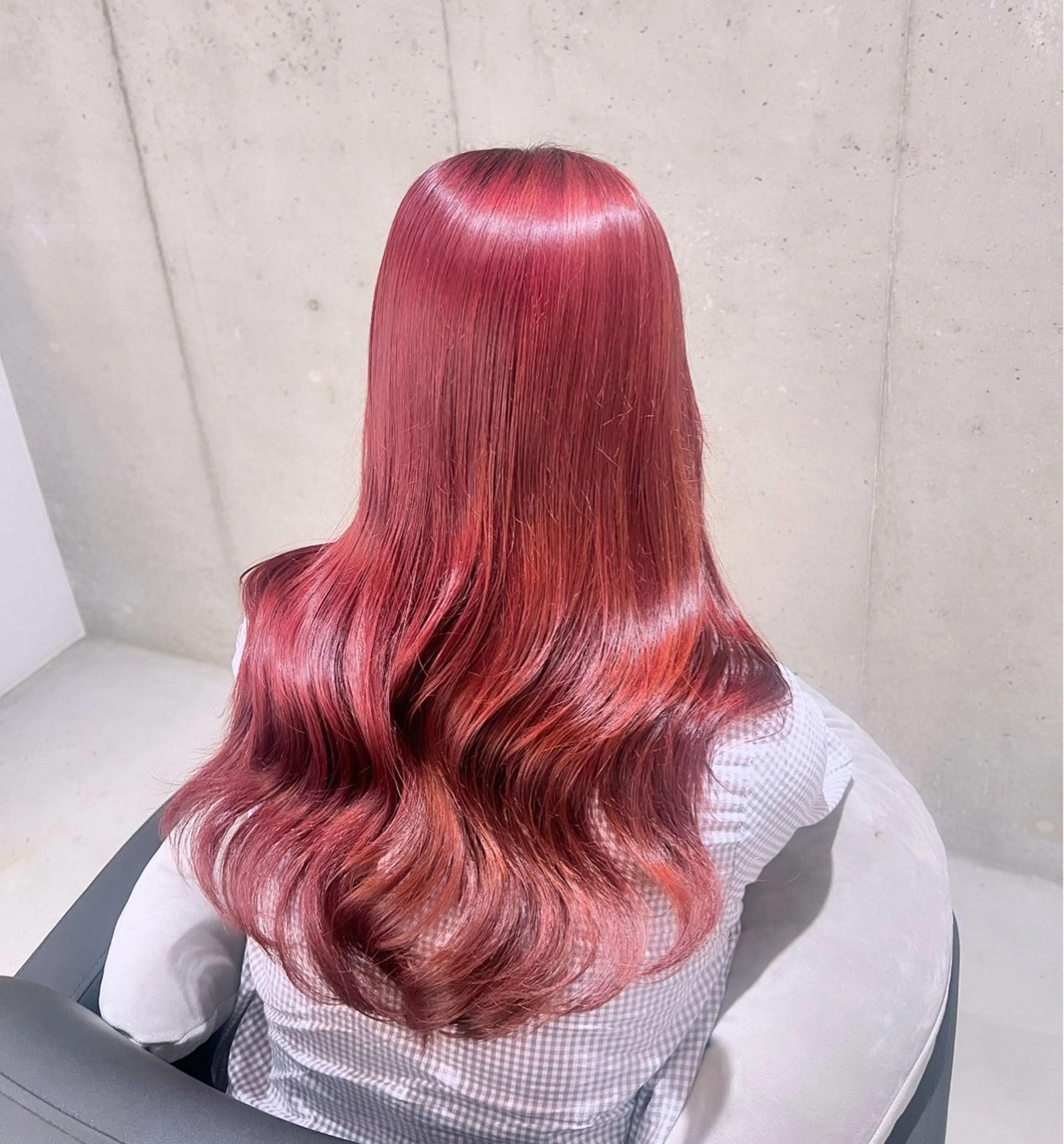 ロング カラー ブリーチ 透明感カラー ハイトーンカラー ブリーチなしカラー 髪質改善 ヘアカラー トリートメント 頓所 大昂のヘアスタイル