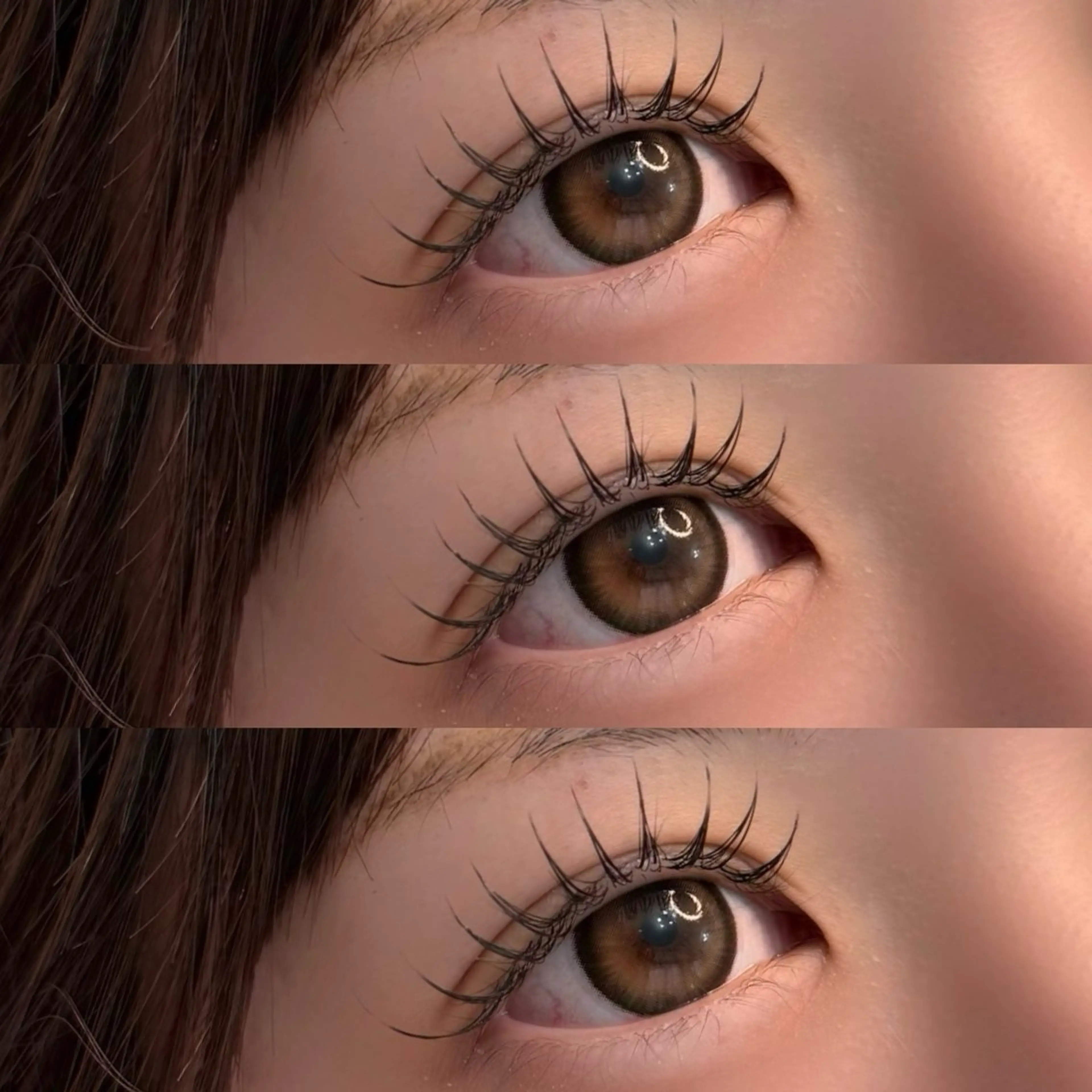 マツエク・マツパ マツエク 【那覇/束感まつ毛】 ｷｬﾒﾙのマツエク・マツパデザイン