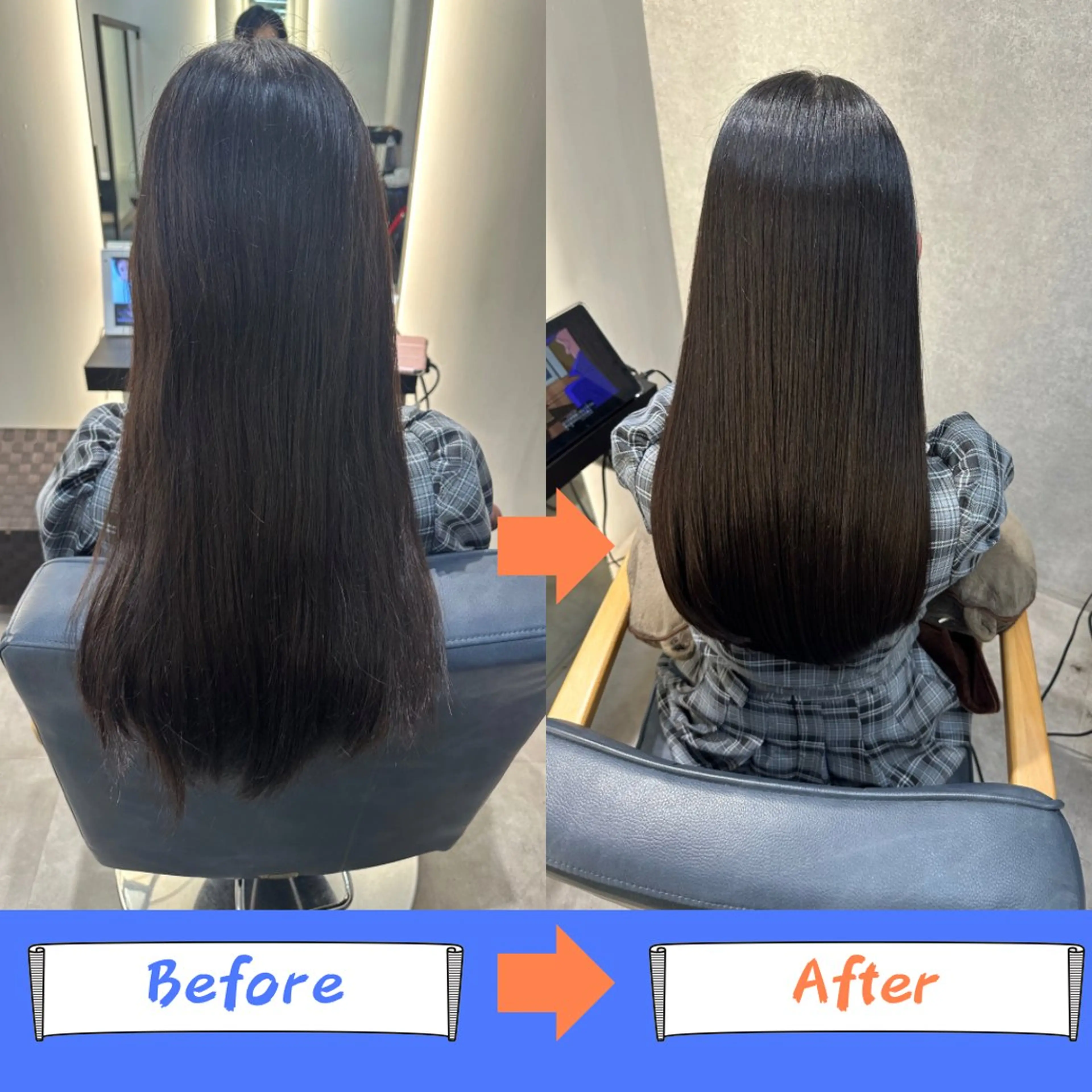 担当者にお任せクーポン【酸熱TR or微還元TR or縮毛矯正】履歴やあなたのお悩みに合わせて最適なメニューをご提案🌟の写真