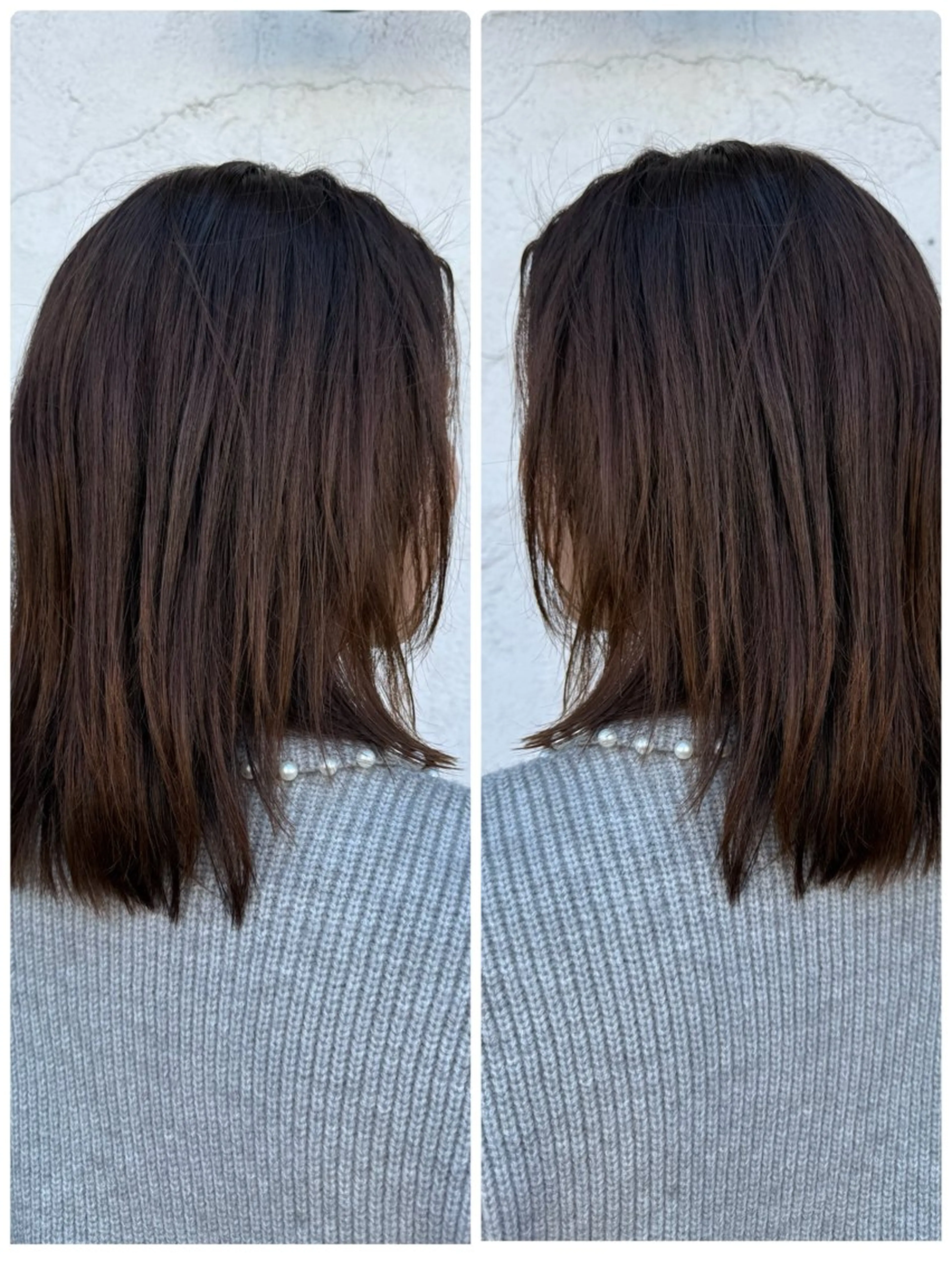 ミディアム 艶カラー🕊️ ✴︎Yukari✴︎のヘアスタイル