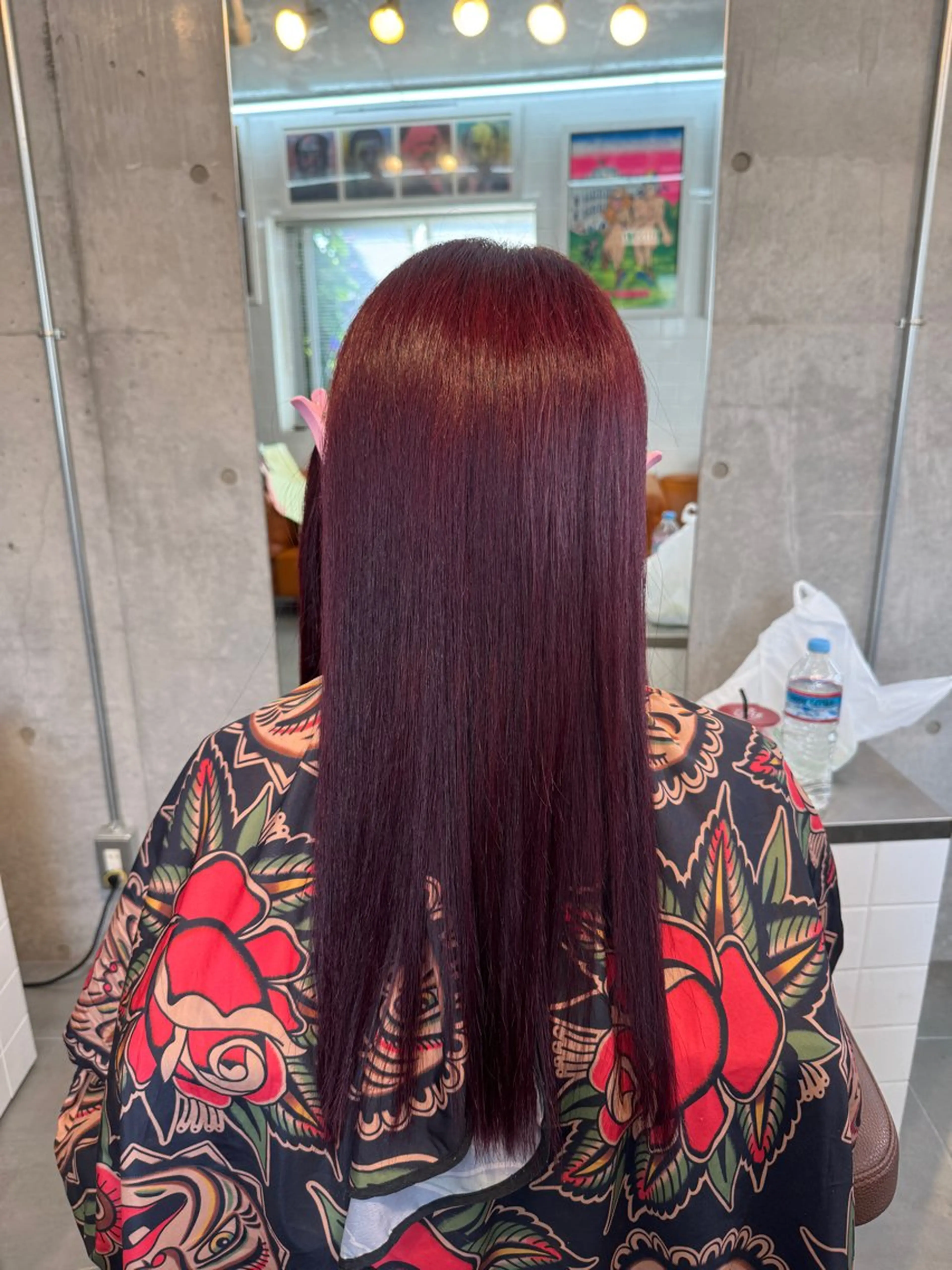 カラー ヘアカラー 村上 亜莉星のヘアスタイル