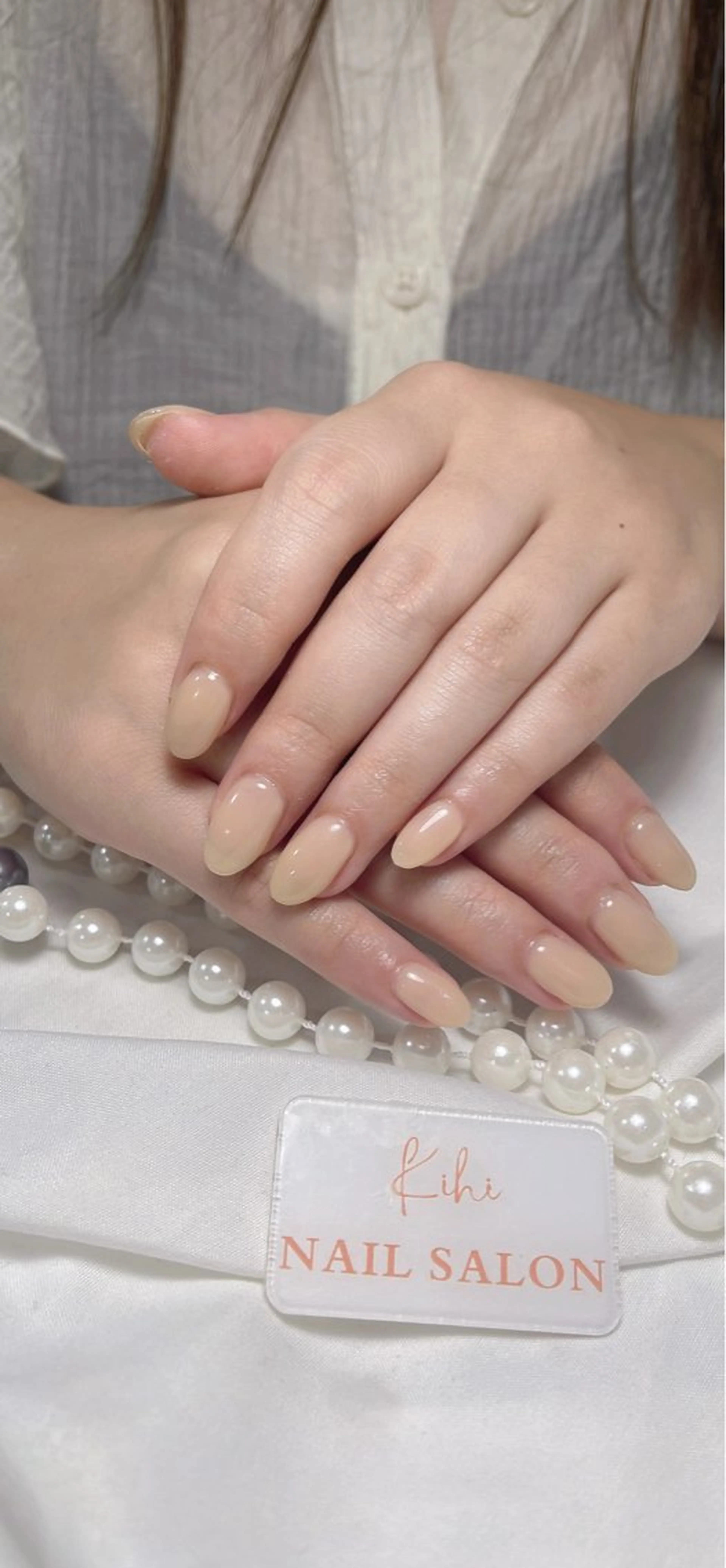 ネイル アートネイル フレンチネイル ジェルネイル グラデーション 韓国ネイル 村中 ハナのネイルデザイン