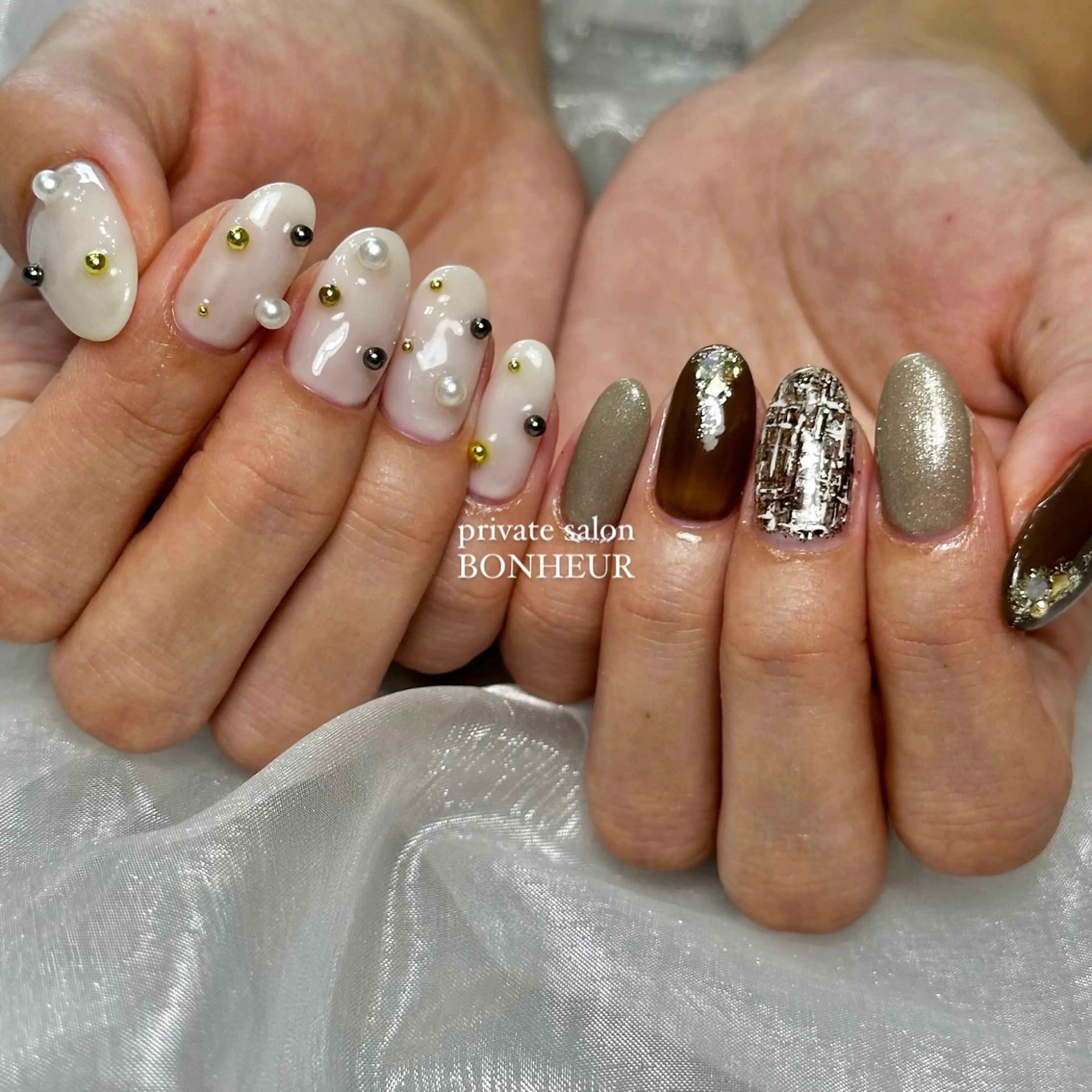 ネイル ハンドネイル BONHEUR Annaのネイルデザイン