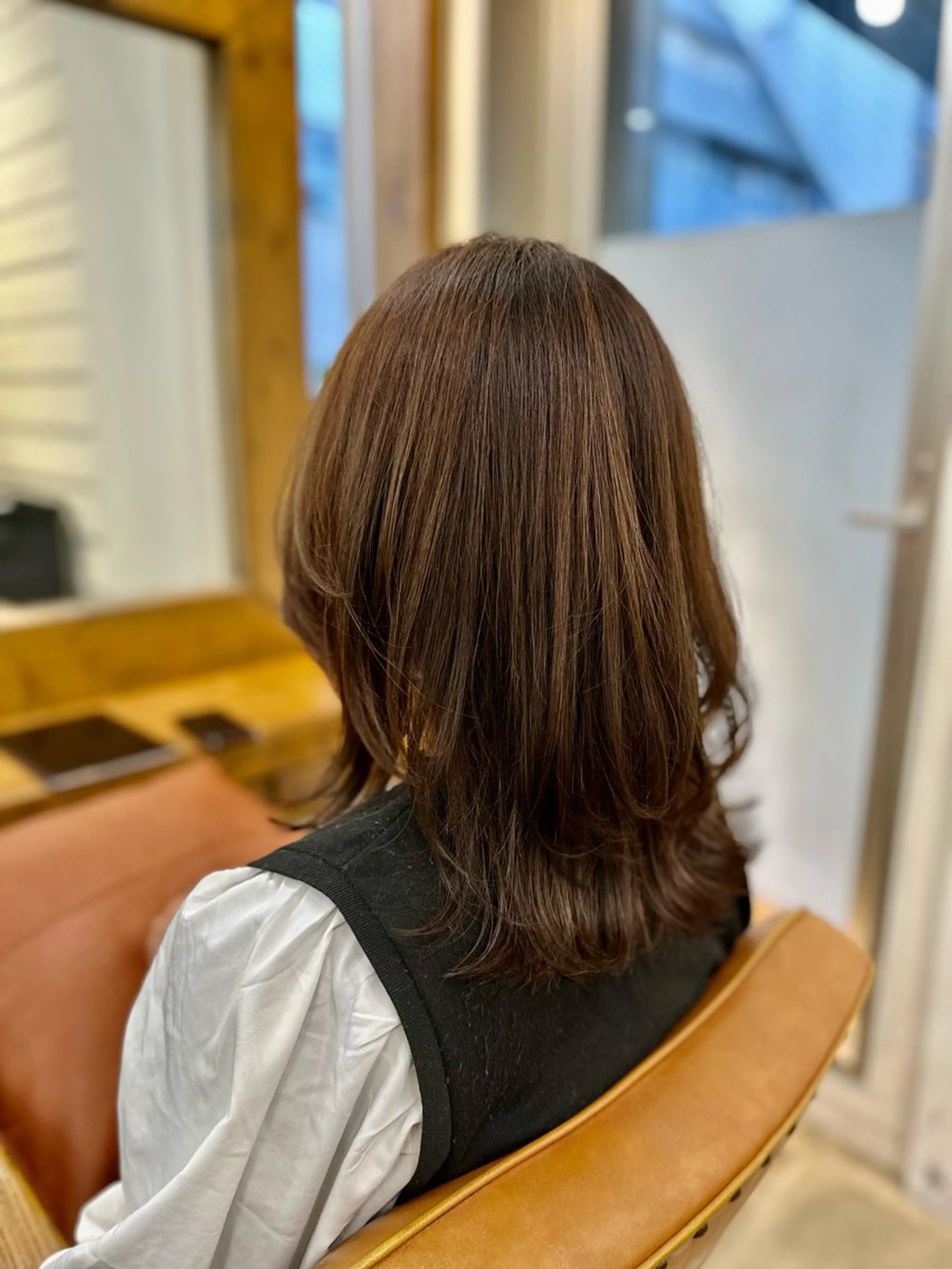 セミロング 縮毛矯正/髪質改善/ 佐々木大輔のヘアスタイル