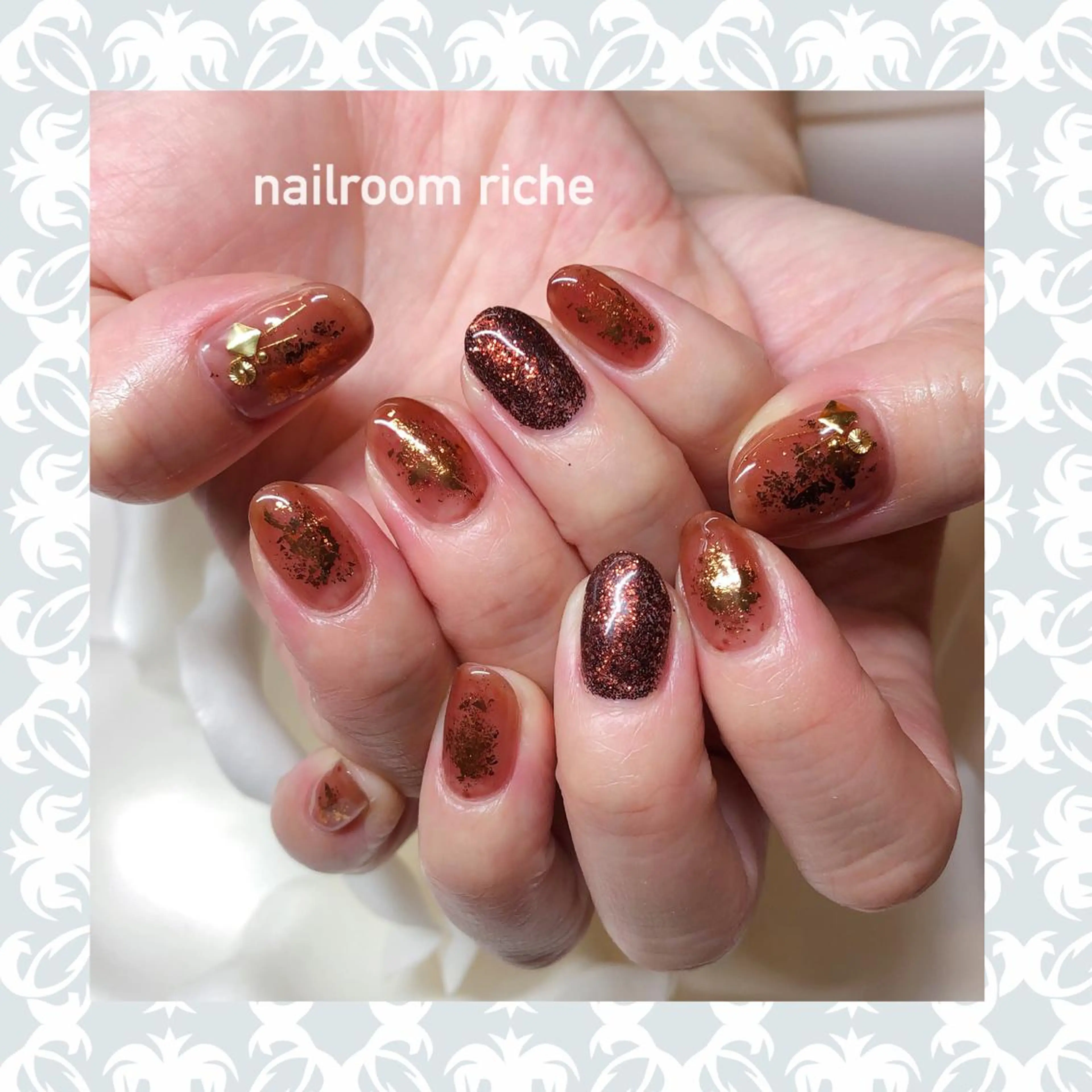 ネイル ハンドネイル nailroom richeのネイルデザイン