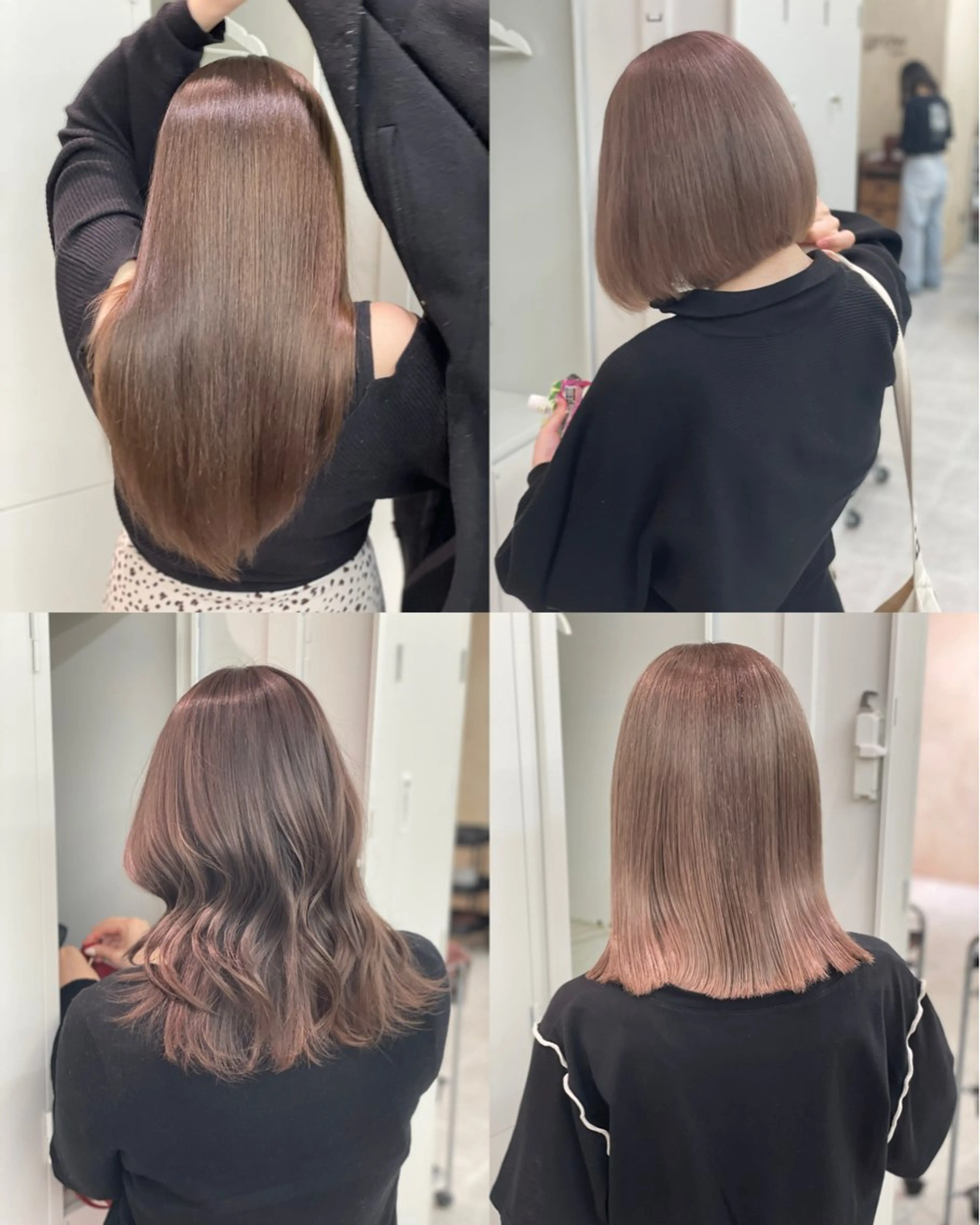 カット+カラー+内部補修3STEPグロミルトリートメントの写真