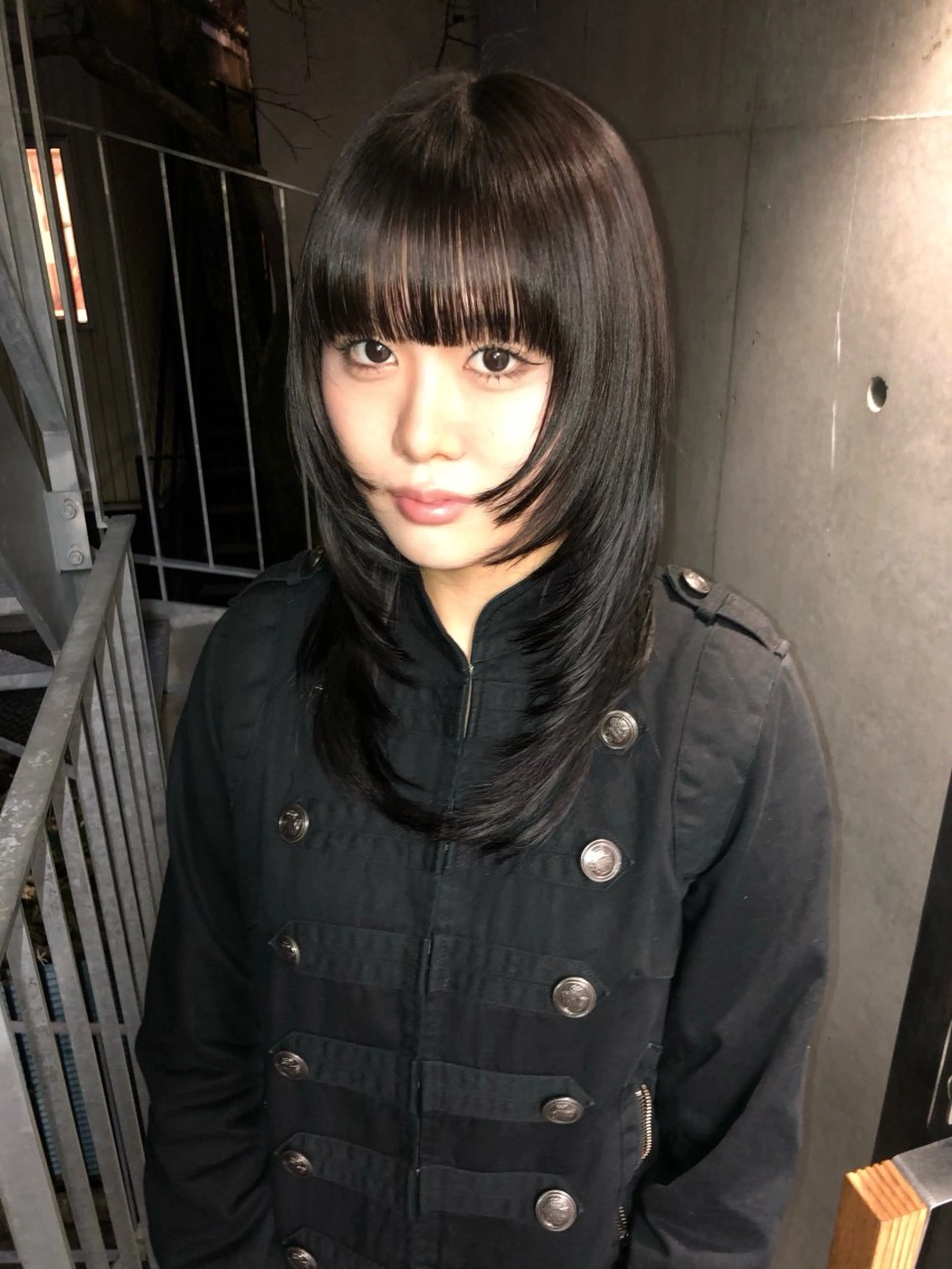 セミロング カラー カット ヘアカラー yuuna/ ハッシュカット🎀のヘアスタイル