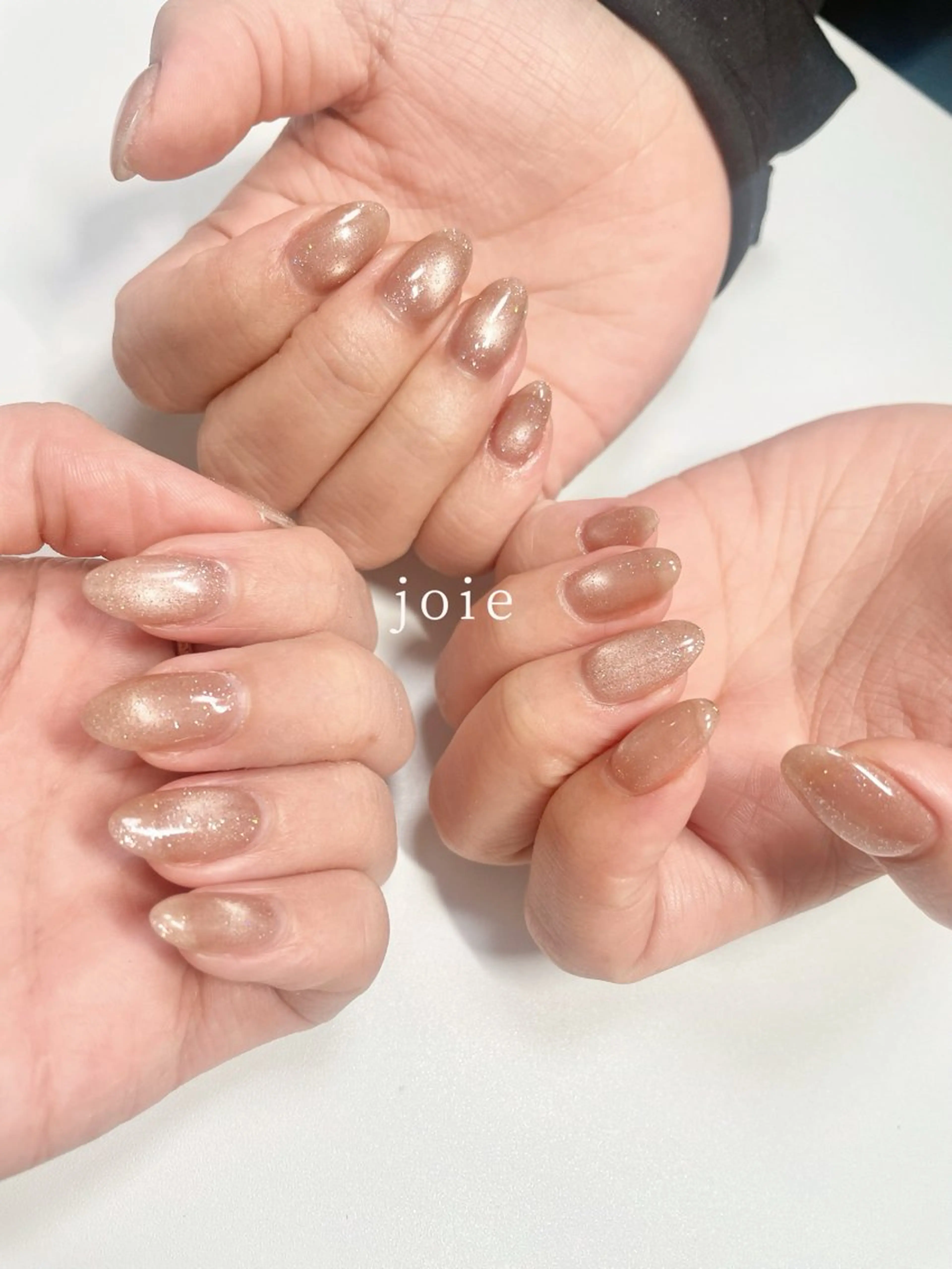 ネイル フラッシュネイル フラッシュマグ キラキラネイル マグネットネイル オフィスネイル Nailist Mikuのネイルデザイン