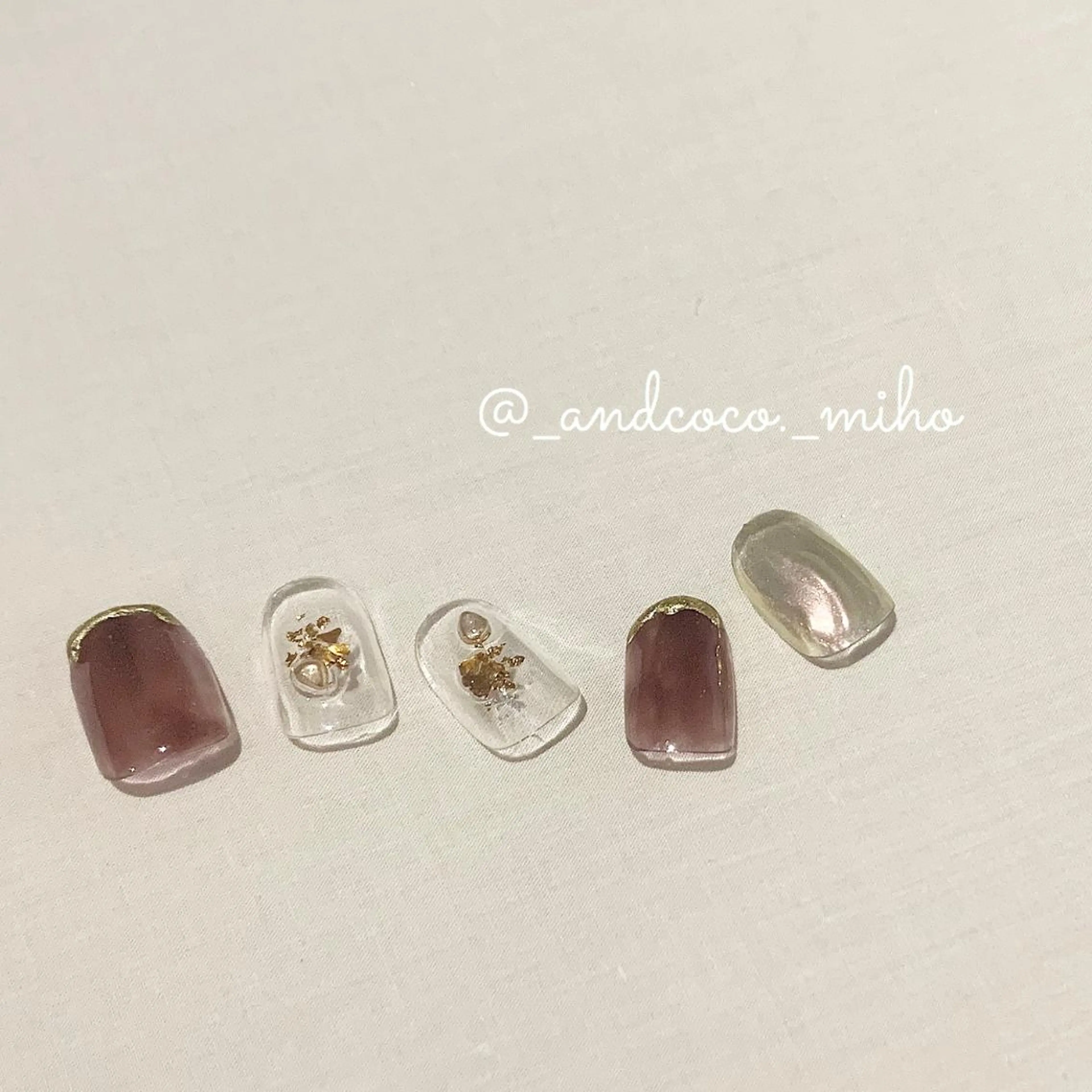 ネイル ハンドネイル I'm Me.所属・Nailist〻 mihoのネイルデザイン