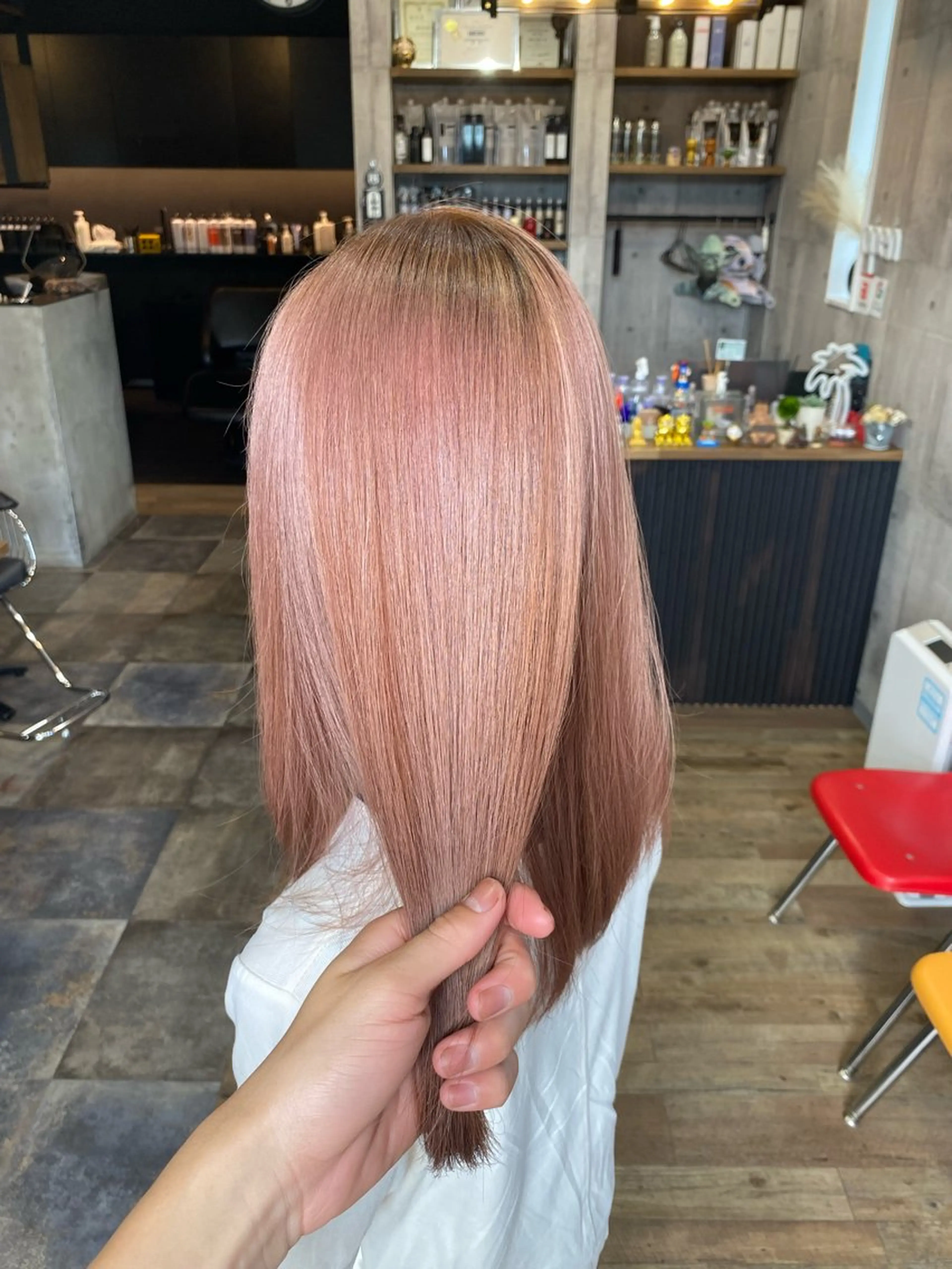 ロング カラー ヘアカラー haku hair salon所属・わたぬき りるのヘアスタイル