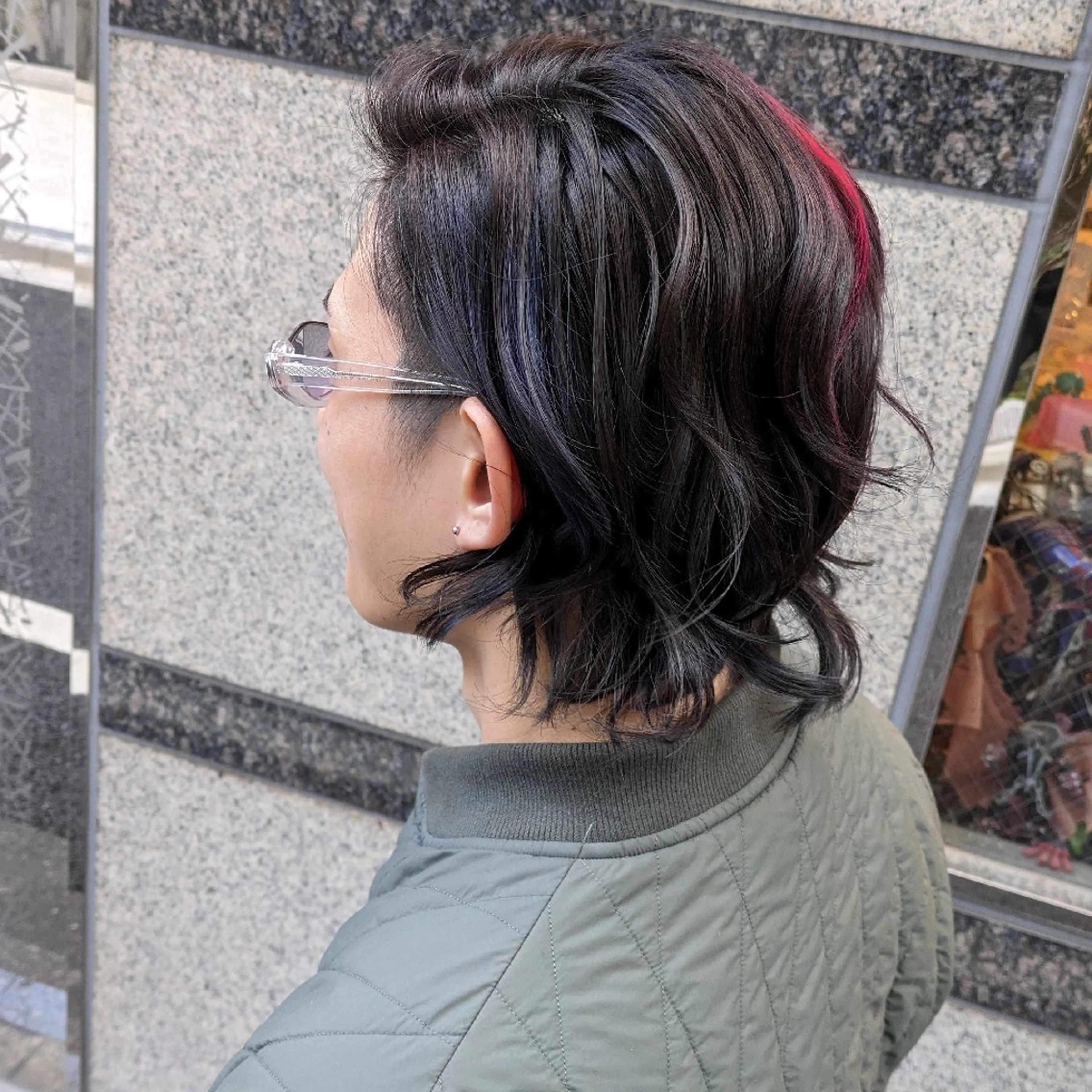 ショート カラー グラデーションカラー メッシュ カット ヘアカラー トリートメント fuwat所属・秋葉原でカラーする なら🐉ちぇーたんのヘアスタイル