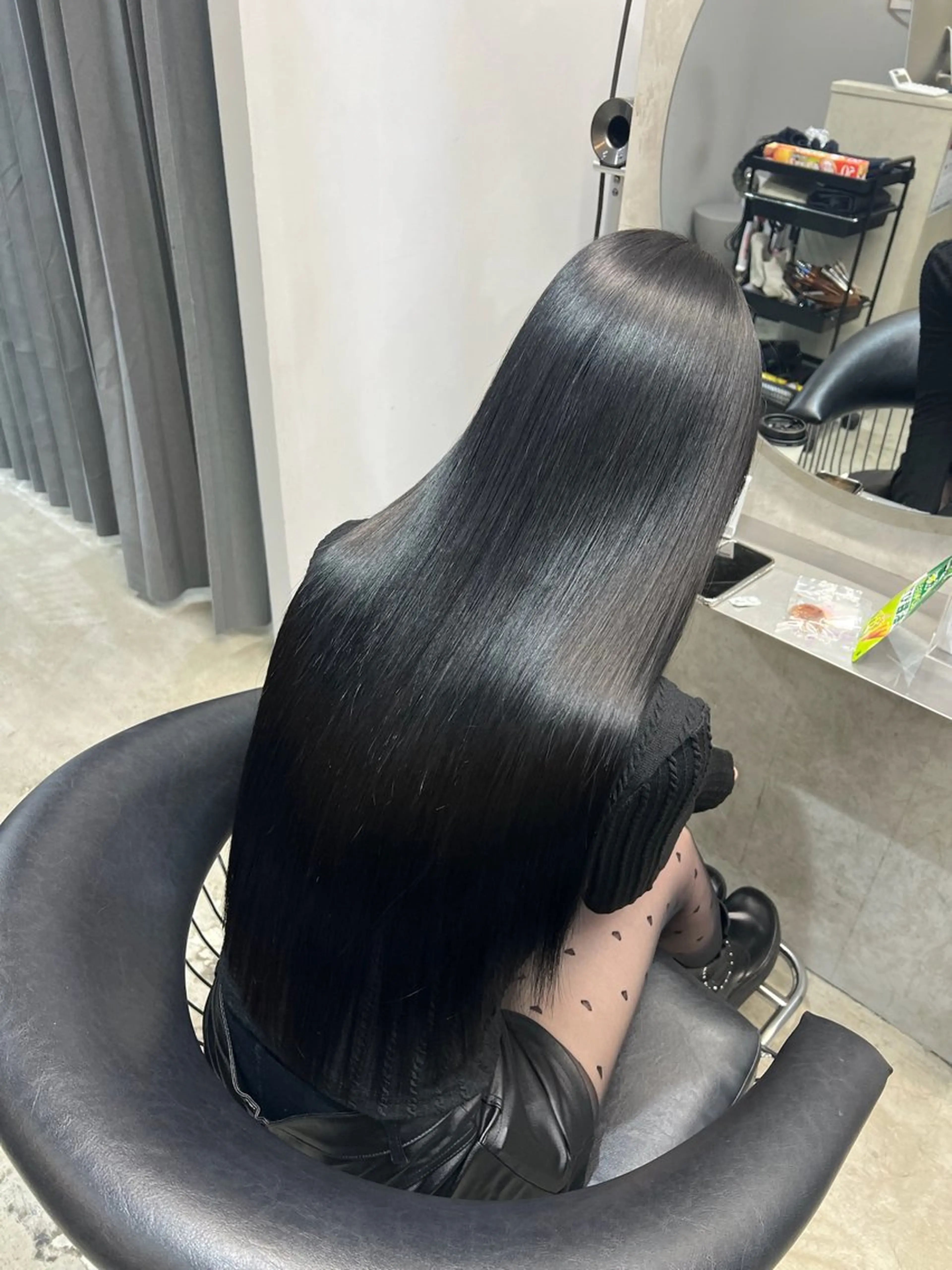 ロング カラー カット ヘアカラー トリートメント etora 渋谷所属・ワンホンヘア🇨🇳 髪質改善/itaruのヘアスタイル